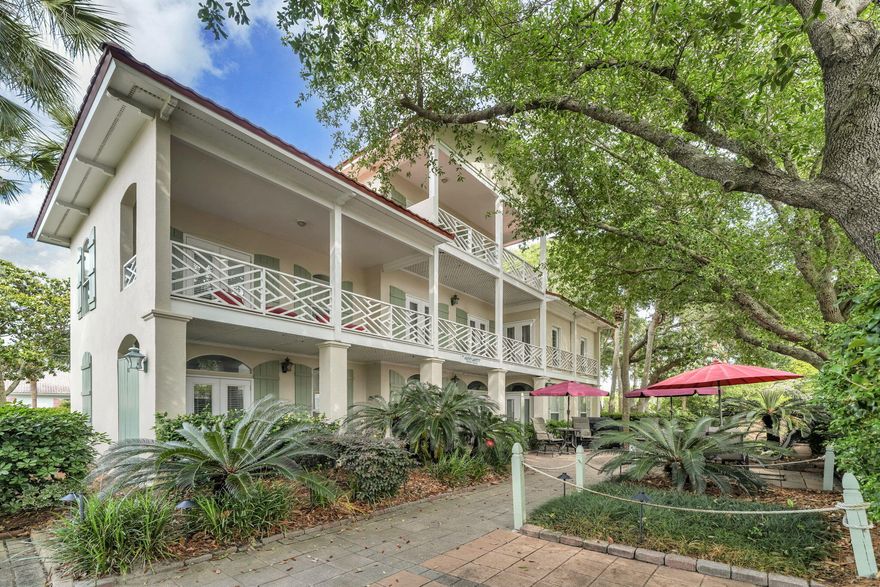 Escape to your own beach-inspired retreat in the heart of Miramar Beach. Ideally positioned as the closest home in the neighborhood to the beach, this beautifully maintained 4-bedroom, 3-bath residence offers a rare combination of convenience, charm, and strong investment potential. Located within a secure, golf cart-friendly gated community south of Hwy 98, you're just a short 5-minute walk to private deeded beach access--complete with restrooms and a seasonal snack bar. With projected short-term rental income of $60,000-$80,000+, this property presents an outstanding opportunity for investors or second-home buyers alike. The home has been thoughtfully updated with a new roof in 2024 (lifetime warranty) and a new HVAC system 2023, and is offered fully furnished for a seamless, turn-key experience. One of the property's most distinctive features is its setting--mature oak trees provide natural shade and character, especially over the inviting front sitting area, creating the perfect space to enjoy your morning coffee or unwind after a day at the beach. Inside, the third-floor bunk room is a standout, offering a fun and functional retreat that kids and guests will love. Residents enjoy access to two community pools, a pickleball court, and complimentary seasonal beach chair service. With gated entry from both Scenic Hwy 98 and Emerald Coast Parkway, you're just minutes from dining, shopping, golf, and all that Destin and Miramar Beach have to offer. Whether you're searching for a primary residence, vacation getaway, or income-producing property, this home delivers the ideal coastal lifestyle.