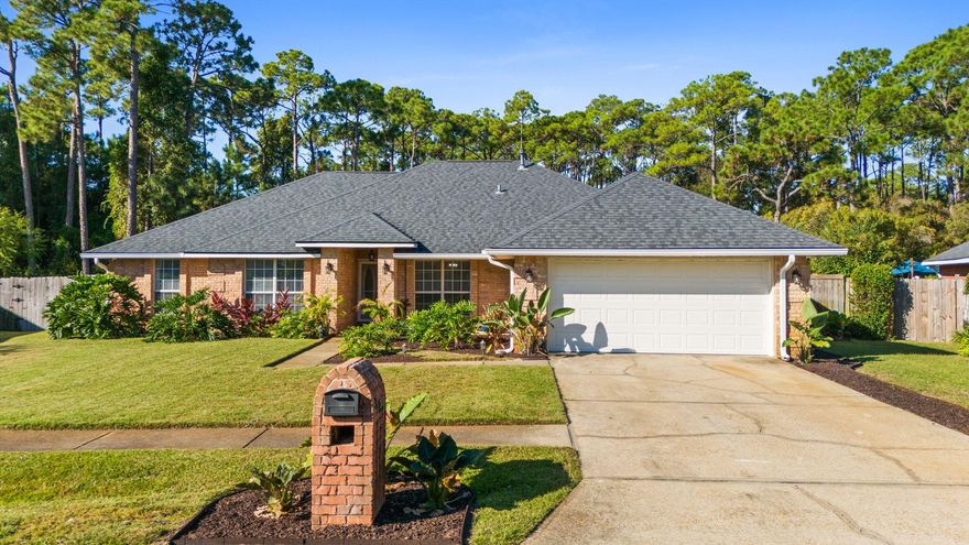 Beautifully remodeled 4-bedroom, 2-bath home in the desirable Hidden Pines neighborhood of Destin. This well-maintained residence features major updates including a new roof, HVAC, and tankless water heater (all 2020), a new wind-rated garage door (2021), and a whole-home generator (2024) for peace of mind. Enjoy open and bright living spaces, a modern kitchen, and a private backyard perfect for relaxing or entertaining. Enjoy a spacious primary suite featuring a beautifully remodeled bathroom with modern finishes and a large walk-in closet offering ample storage and style. This move-in-ready home combines comfort, functionality, and quality updates throughout, perfect for relaxed coastal living in Destin's desirable Hidden Pines community.