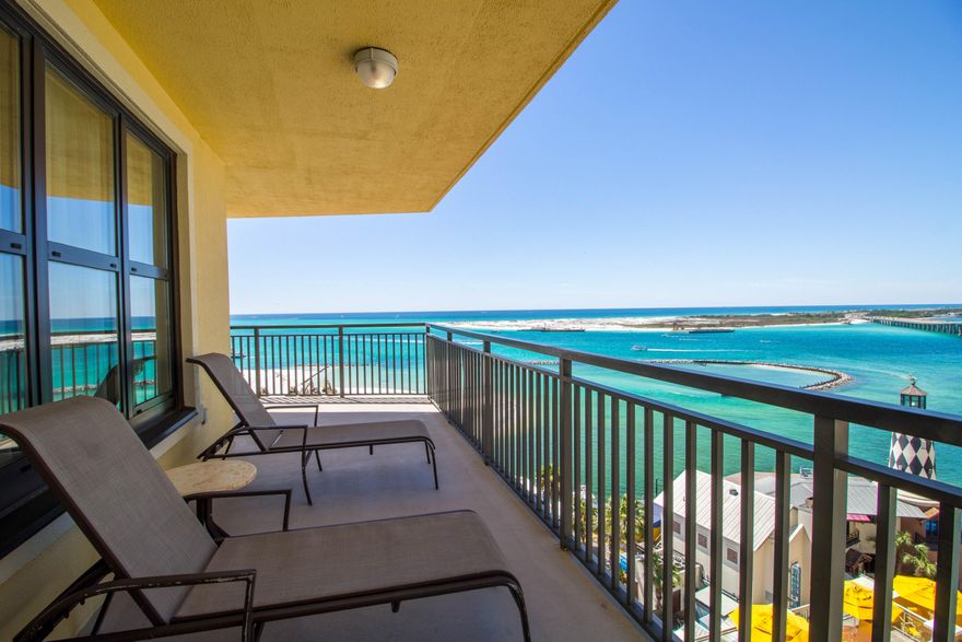 This fractional ownership opportunity provides a 1/8 share with 6 weeks of usage, allowing you to experience the beauty of Destin throughout the year. Welcome to this stunning 3-bedroom, 3-bathroom corner condo offering breathtaking water views of Destin Harbor, East Pass, Gulf of Mexico, and Crab Island. Enjoy over 500 square feet of balcony space to soak in the scenery and coastal breeze. Amenities abound, including a pool, 2 hot tubs, spa, fitness center, 24-hour front desk service, bell service, and more. Indulge in onsite dining with room service, and take advantage of beach service which includes chairs and umbrellas for your relaxation and enjoyment. Conveniently located, just an elevator ride away from HarborWalk Village offering a vibrant array of options right at your doorstep.