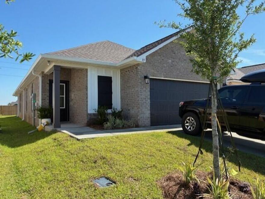 Awesome builder rate plus choose ONE free: window blinds, fridge, smart home package! Restrictions apply. 

The ECKERT II G in Natureview community offers a 4 bedroom, 2 bathroom open design. Upgrades added (list attached). Special Features: double vanity, large walk-in shower, and walk-in closet in master bath, kitchen island, pantry, covered porches, undermount sinks, custom kitchen backsplash, LED lighting, crown molding, ceiling fans in living and master, framed mirrors in all baths, smart connect WIFI thermostat, smoke and carbon monoxide detectors, landscaping, architectural 30-year shingles, flood lights, and more!
Energy Efficient Features: water heater, electric kitchen appliance package, vinyl low E windows, and more! Energy Star Partner.