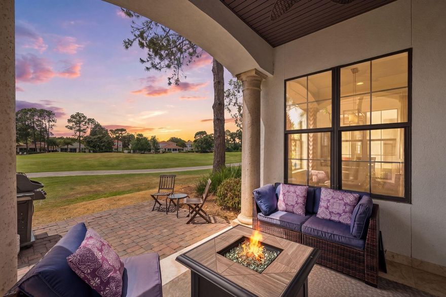 Set along the 5th fairway of the Baytowne Golf Club in Villa Lago within Sandestin Golf and Beach Resort, this well-positioned three-bedroom, three-and-a-half-bath residence offers an easy coastal lifestyle with strong investment appeal. With a full garage including two golf carts, generous indoor-outdoor living and close proximity to the clubhouse and community pool, the home is equally suited for personal enjoyment and vacation rental performance.

The main level is designed for gathering, anchored by an open living area that flows effortlessly into the kitchen and outdoor patio. Granite countertops, stainless steel appliances and a pantry provide everyday functionality, while the spacious layout allows for comfortable entertaining. A convenient half bath serves guests downstairs, and the extended patio creates an inviting setting for outdoor dining, grilling and evenings overlooking the golf course.

Upstairs, each bedroom enjoys the privacy of its own ensuite bath. The primary suite features dual sinks, a separate soaking tub, a walk-in shower and a private terrace with golf course views that make morning coffee or an evening wind-down especially appealing. A guest suite includes a king bed and a bath with a shower-tub combination, while the bunk room is arranged for maximum flexibility with two sets of bunk beds, a trundle and its own ensuite bath.


Additional details from the successful vacation rental setup enhance the home's appeal, including travertine flooring, coastal interiors and two golf carts that are included in the sale. With access to the Villa Lago community pool and clubhouse along with the full collection of Sandestin amenities, including championship golf, tennis, a full-service marina, miles of walking and biking trails, and the pristine white-sand beaches of the Emerald Coast this property presents a compelling opportunity as a second home, full-time residence or income-producing retreat.