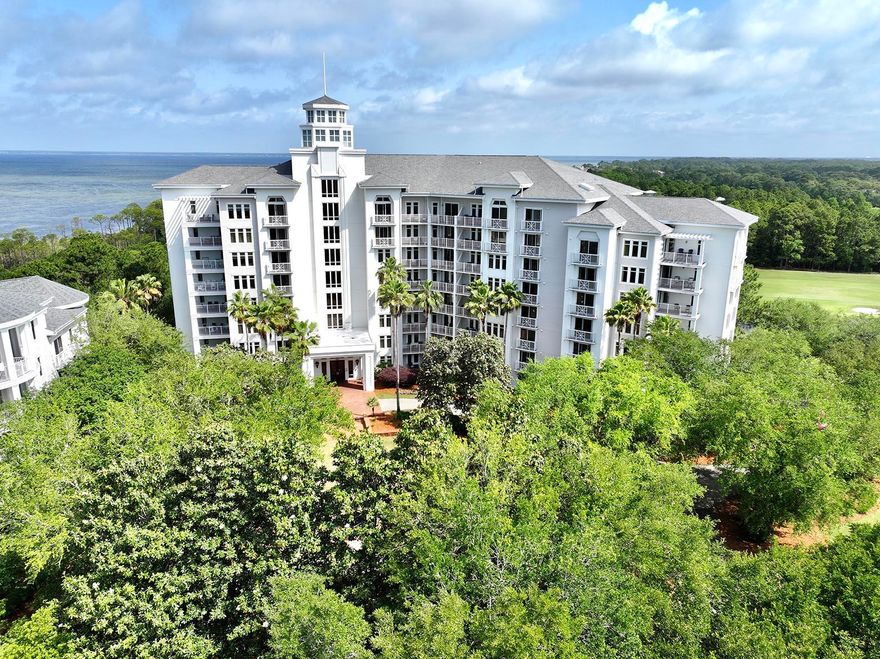 Beautifully perched on the seventh floor, this light and airy studio welcomes you with Bay views overlooking the treetops and Burnt Pine Golf Course below.  The Elation condo is perfectly situated a short stroll from all the action and entertainment of Baytowne Wharf, Conference Center and the full-service marina.  This turn-key rental ready Unit is fully furnished and comes complete with everything you need, featuring a stainless refrigerator/freezer, dishwasher and microwave.  Once you are here, you have access to all that the Sandestin Golf and Beach Resort has to offer.  Whether it's playing golf or tennis, relaxing on the beach, boarding a dinner cruise or enjoying a shopping excursion to find that just right something for someone special, or yourself, it's all here for you to enjoy!