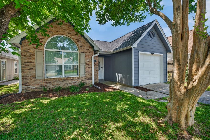 Discover modern comfort and style in this beautifully renovated single-family home, ideally located in Fort Walton Beach. Thoughtfully updated from top to bottom, this move-in ready property features brand-new flooring throughout, stunning quartz countertops, and new appliances that blend function with design. Enjoy fresh interior paint, updated fixtures, and upgraded bathroom vanities that bring a polished, contemporary look to each space. The primary suite offers a luxurious stone tile shower, providing a spa-like retreat at home. Additional upgrades include epoxy-coated garage floors for durability and a clean finish, as well as a new roof, HVAC system, and water heater—all replaced in 2023, offering peace of mind and long-term value.