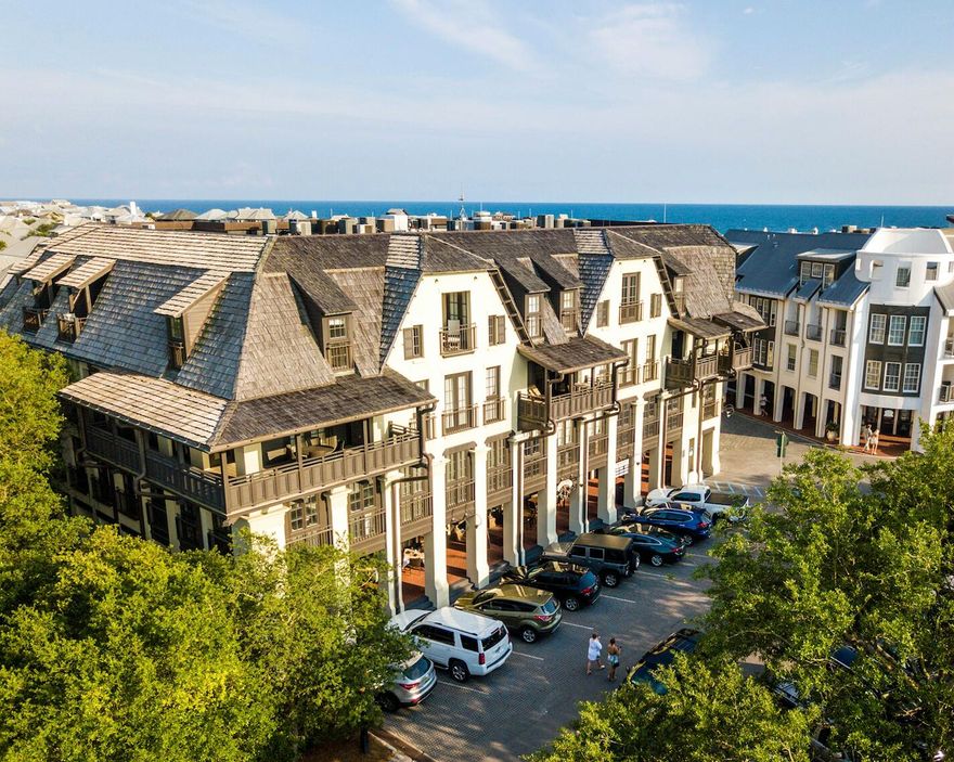 Office space is on the south side of 30A in Rosemary Beach. This unit is located on the SECOND floor of the Mercado building. 

Information contained within this listing such as square footage, is deemed to be accurate but is not guaranteed. Buyer to verify.