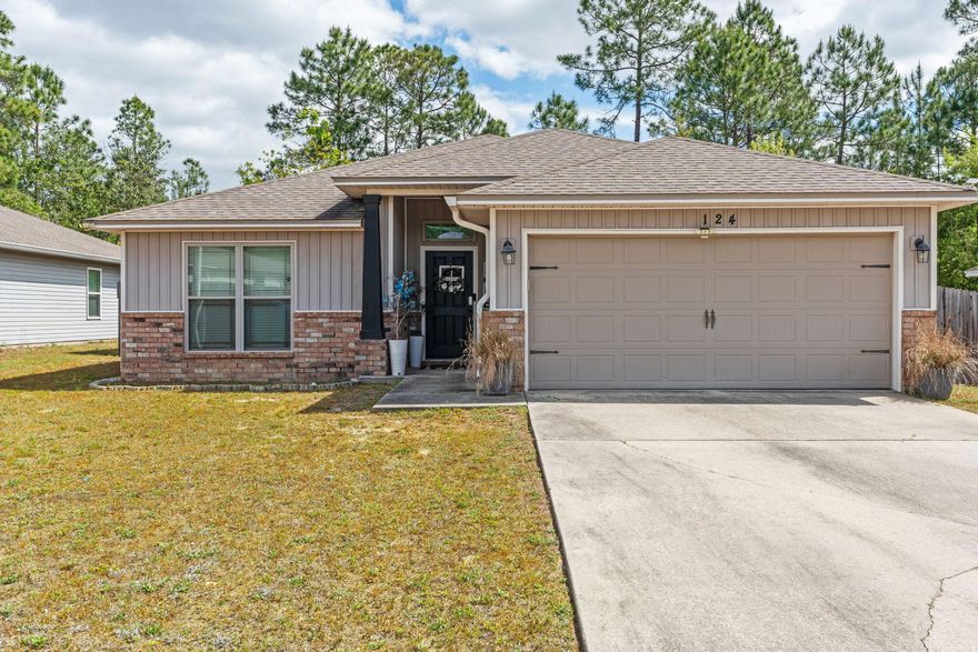 Welcome to this well-maintained 3 bedroom, 2 bathroom home located at the front of Crestview, offering quick access to major highways for an easy commute to Eglin AFB, Duke Field, and surrounding areas.

This home features an open-concept layout with vaulted ceilings and a spacious living area that flows seamlessly into the kitchen and dining space. The kitchen includes granite-style countertops, rich cabinetry, stainless steel appliances, and a breakfast bar, perfect for everyday living and entertaining.

The primary suite offers a comfortable retreat with a walk-in closet and private en-suite bathroom. Two additional bedrooms provide flexibility for guests, an office, or additional living space. Enjoy a fully fenced-in backyard, ideal for outdoor use and added privacy.  Additional features include a two-car garage, interior laundry space, and neutral finishes throughout.

Please note: This home does NOT come furnished.
Conveniently located near shopping, dining, and main roadways, this home offers both comfort and accessibility. Schedule your showing today.

NO smoking. 600 minimum FICO credit score required in addition to meeting rental criteria. Pets allowed upon approval with a non-refundable pet fee and with a Petscreening.com report. All applicants are required to complete an application on PetScreening.com regardless of if they own a pet or not. Applicants with an ESA are also required to complete the application.

** Fees Required once an application is approved include, but may not be limited to: Security Deposit, Non-Refundable Fees (cleaning and rekey), $20 Certified Mail Fee, and Pet Fees (when applicable). ***