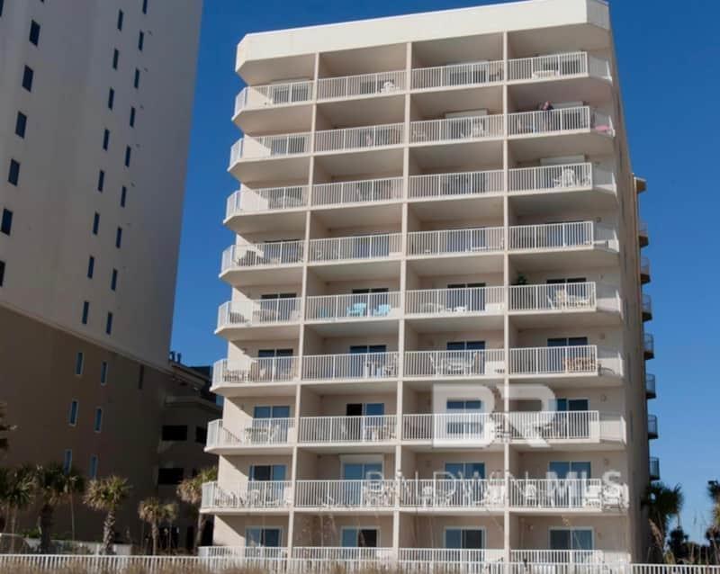 Beach Front View of Complex
