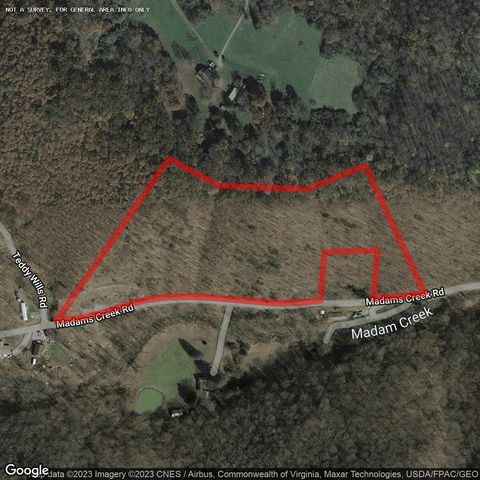 Vacant Land For Sale - 800 Madams Creek Rd<br/> Summers County, Hinton, WV 25951