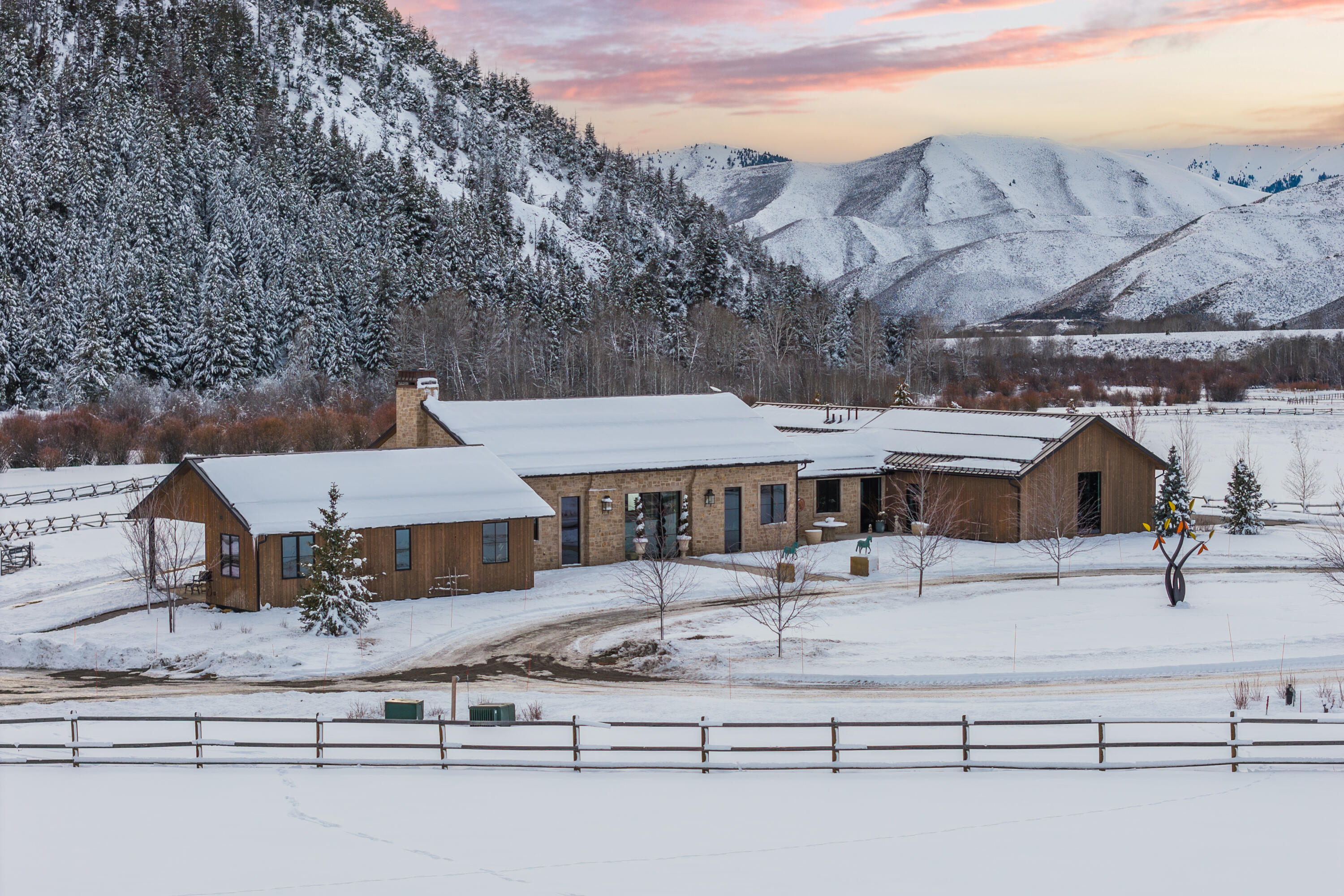 Winter at The Rockin B