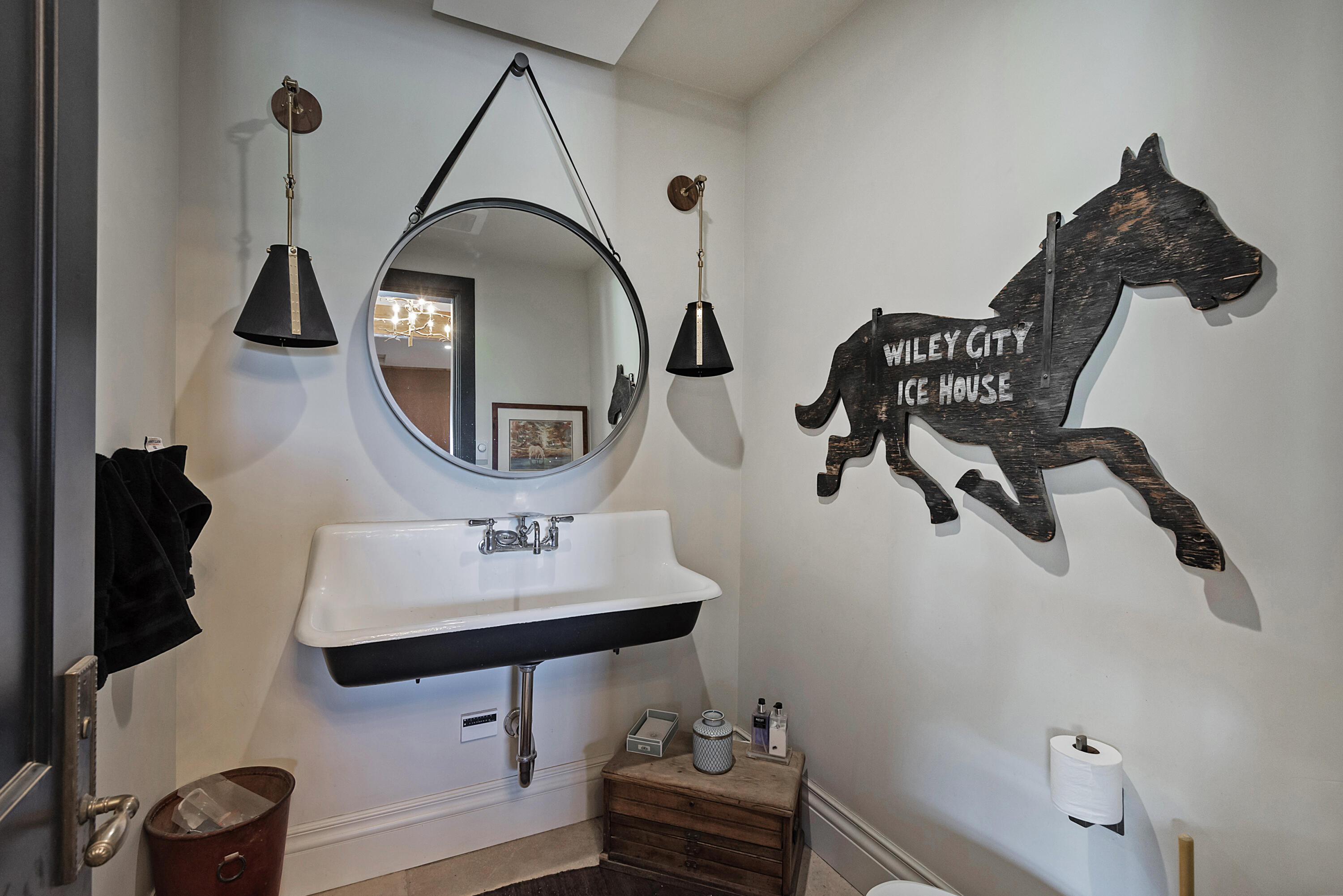 Bathroom in Barn