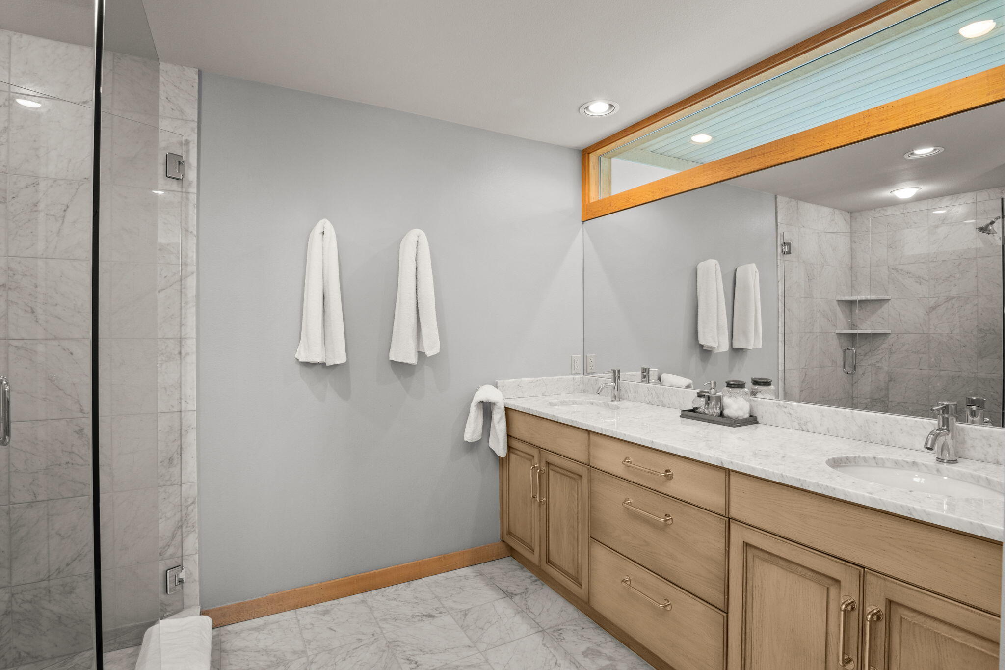 Primary Double Vanity