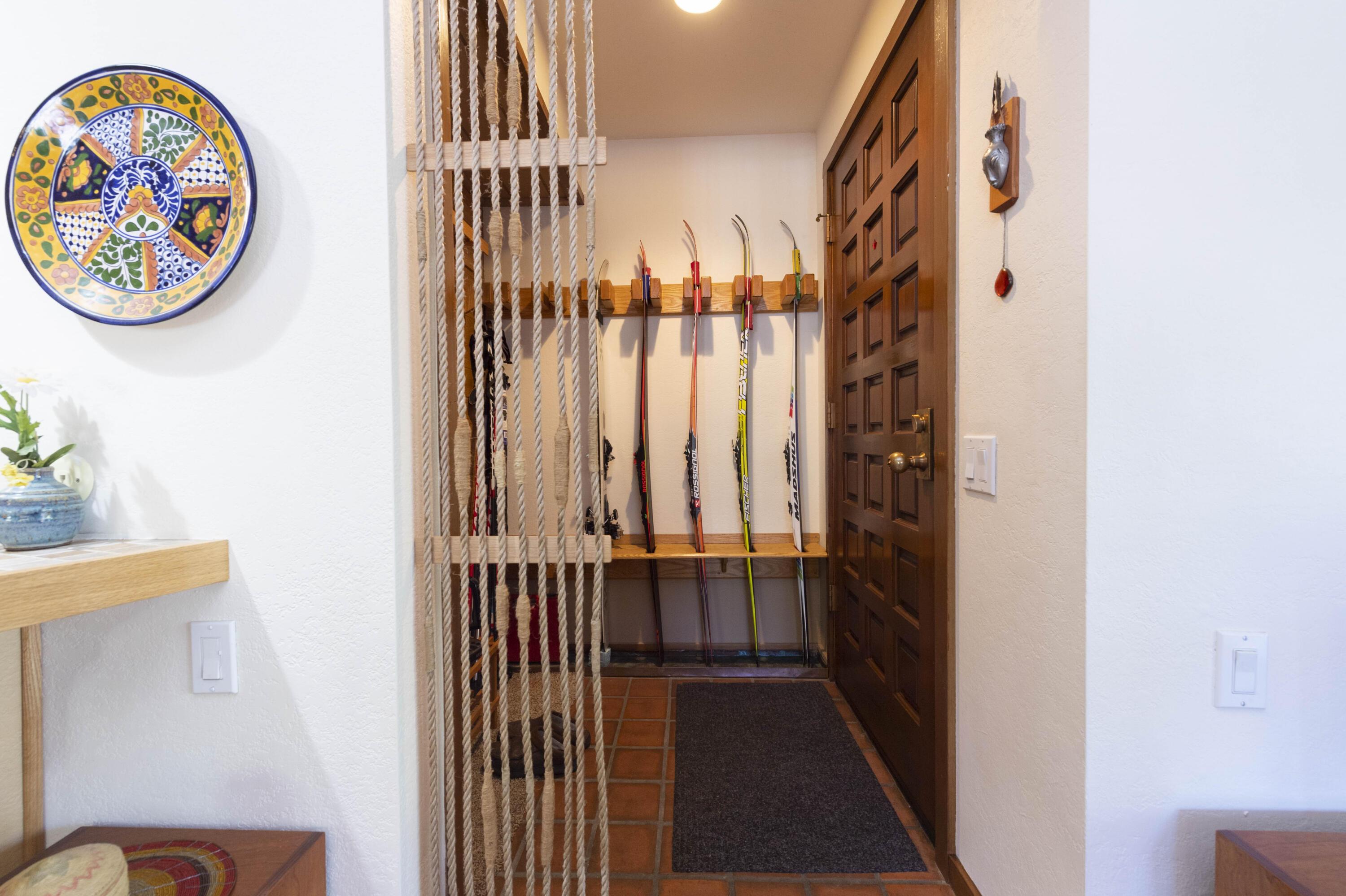 Entry with Ski Rack