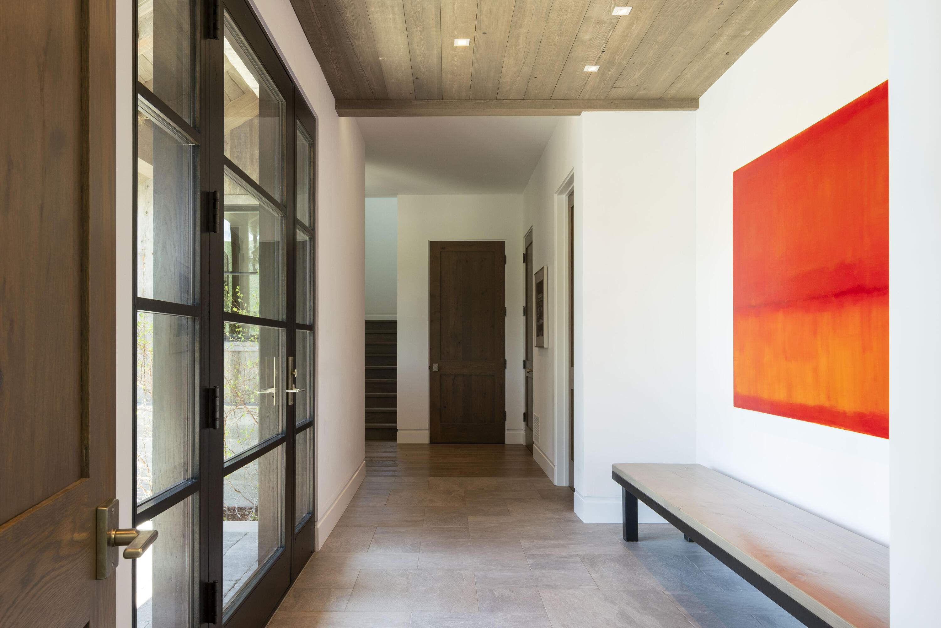 Interior entry