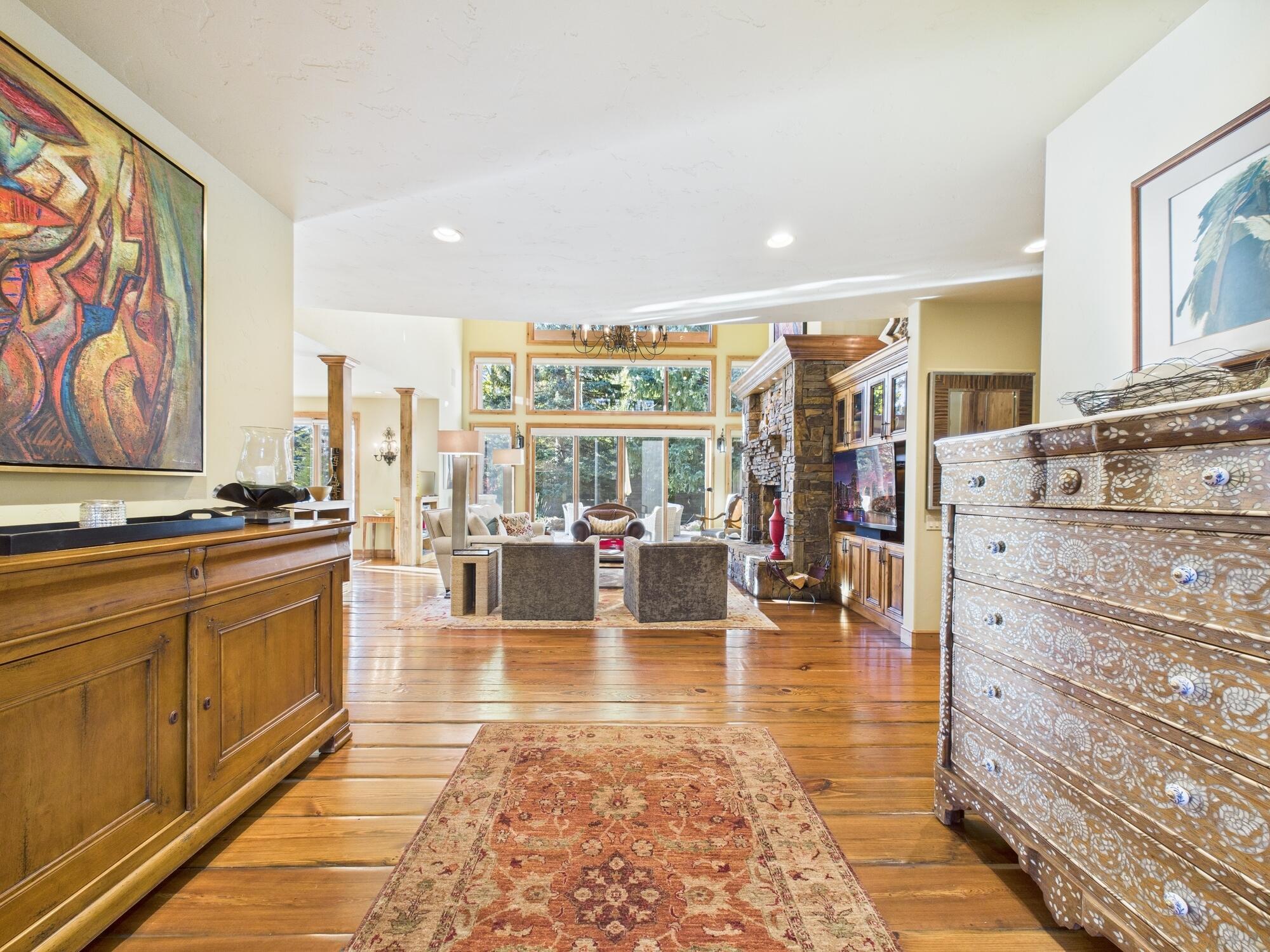 Foyer into Living Room