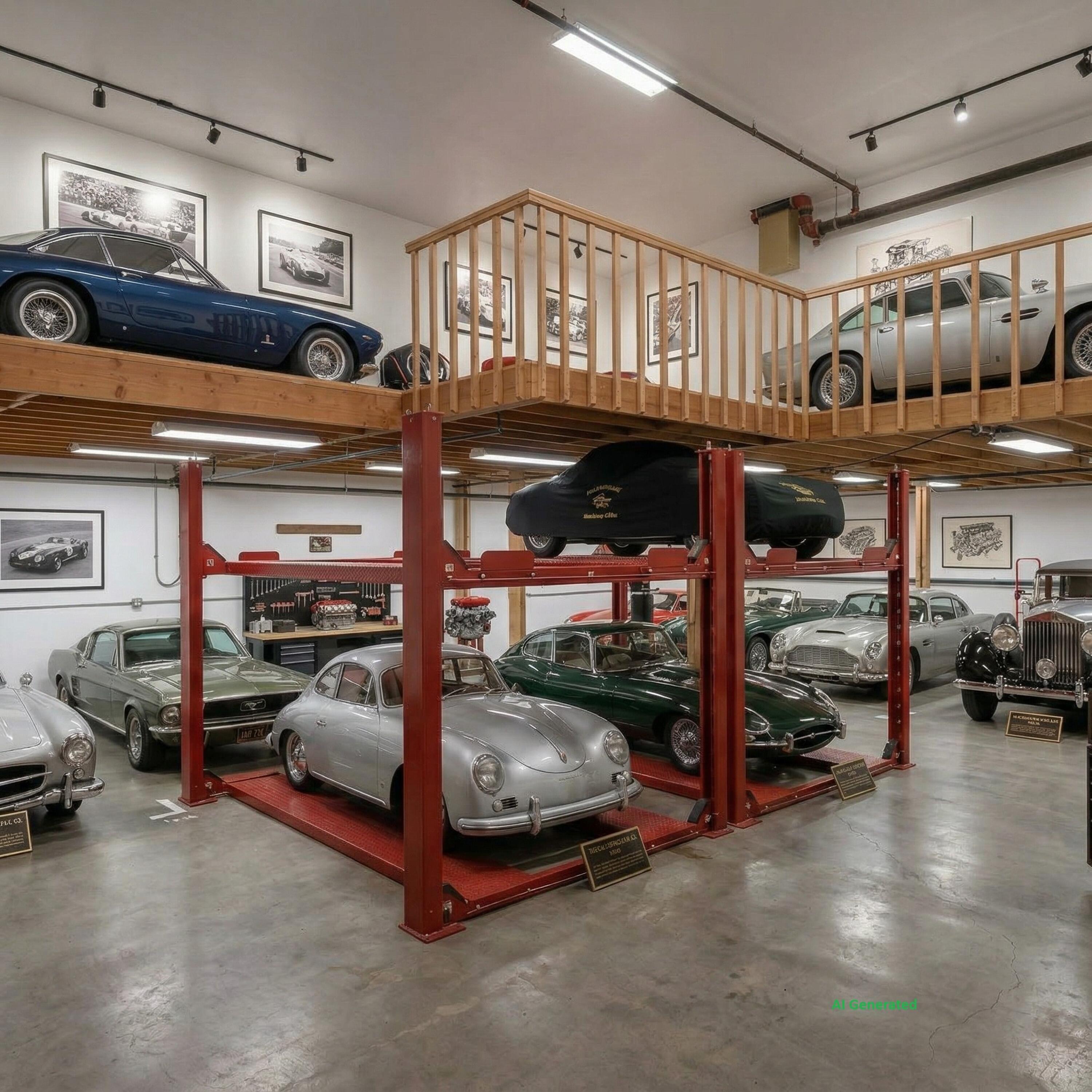 Concept Rendering: car storage