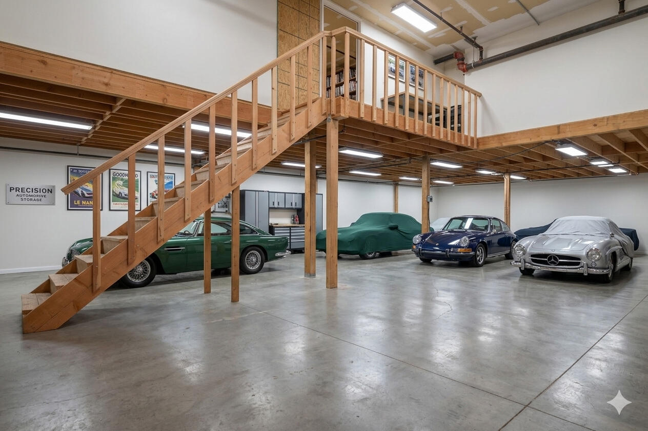 Concept rendering: Car storage idea