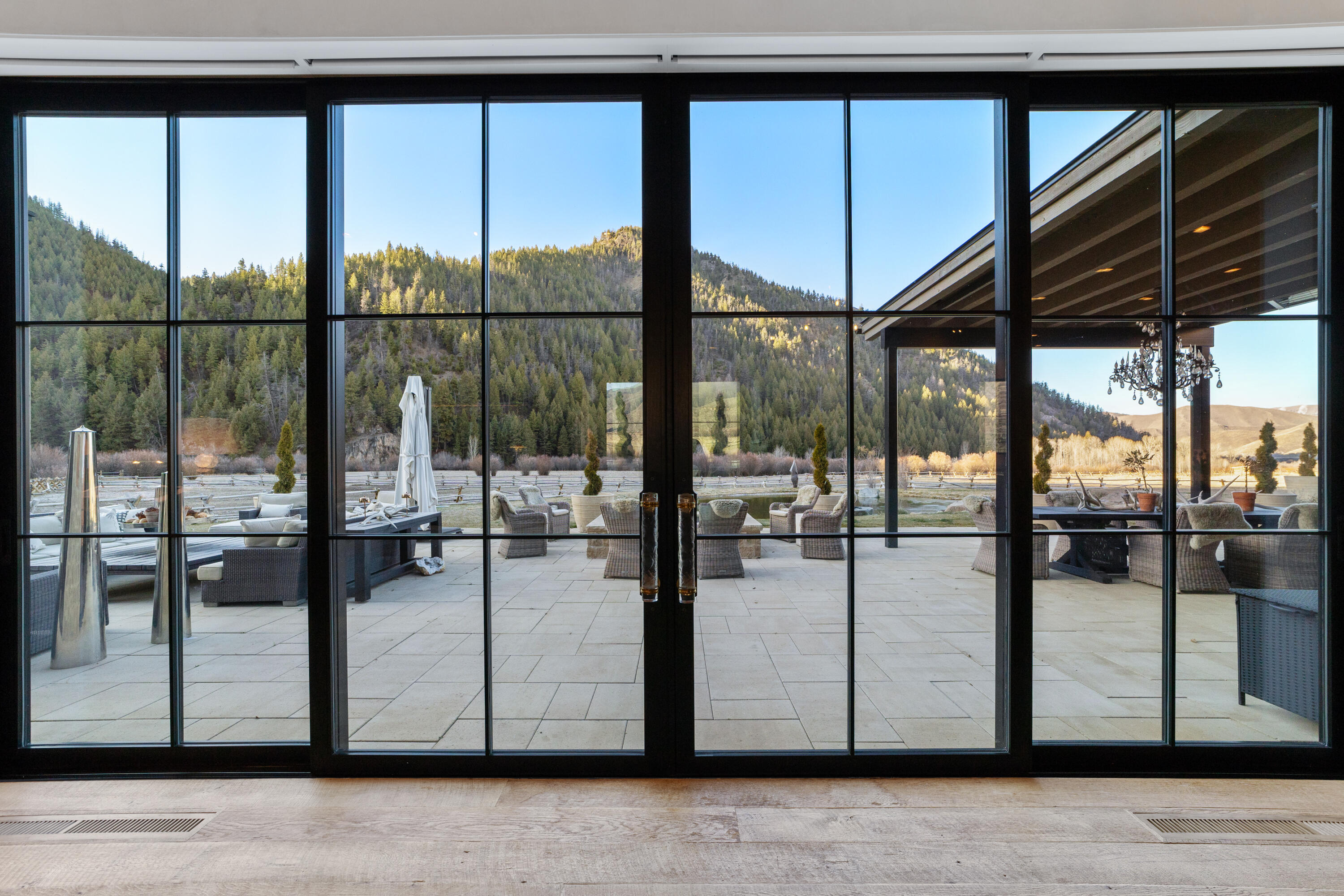 Sliding Doors to Back Patio