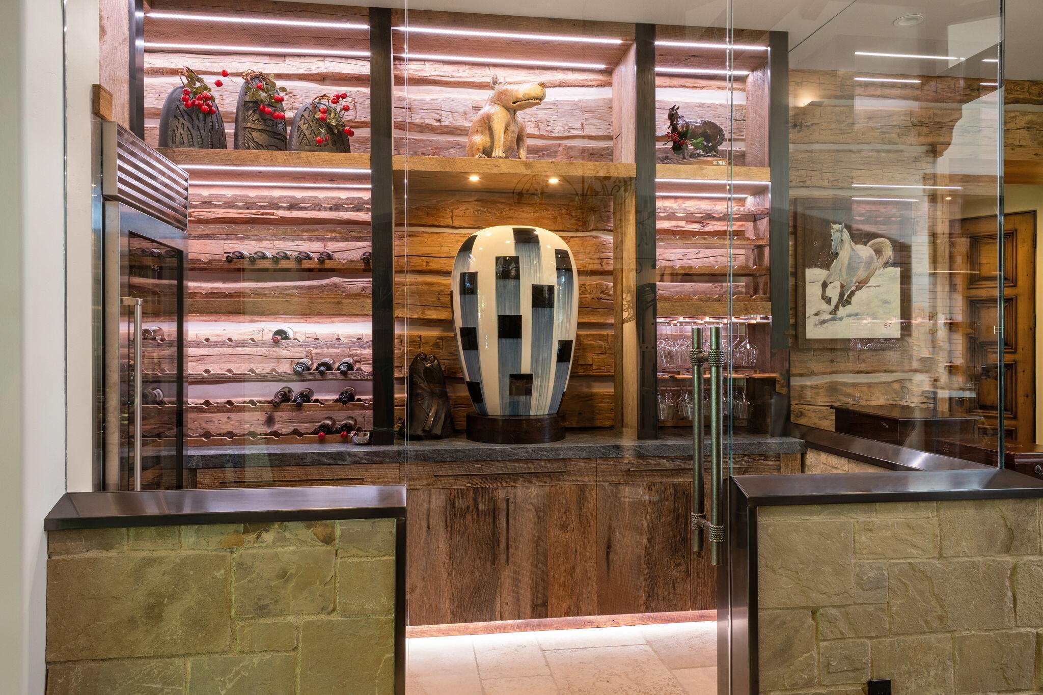 Climate Controlled Wine Room