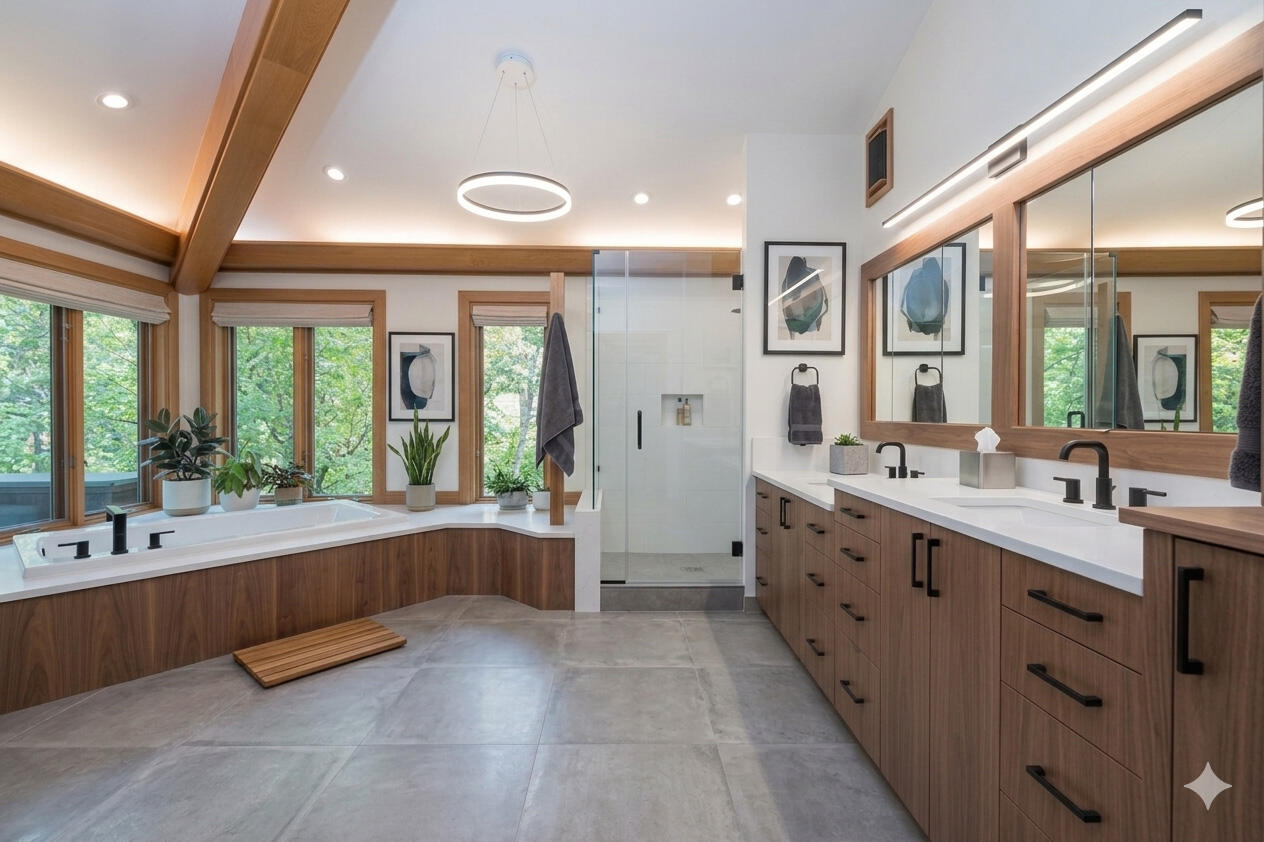 Primary bath modernization idea