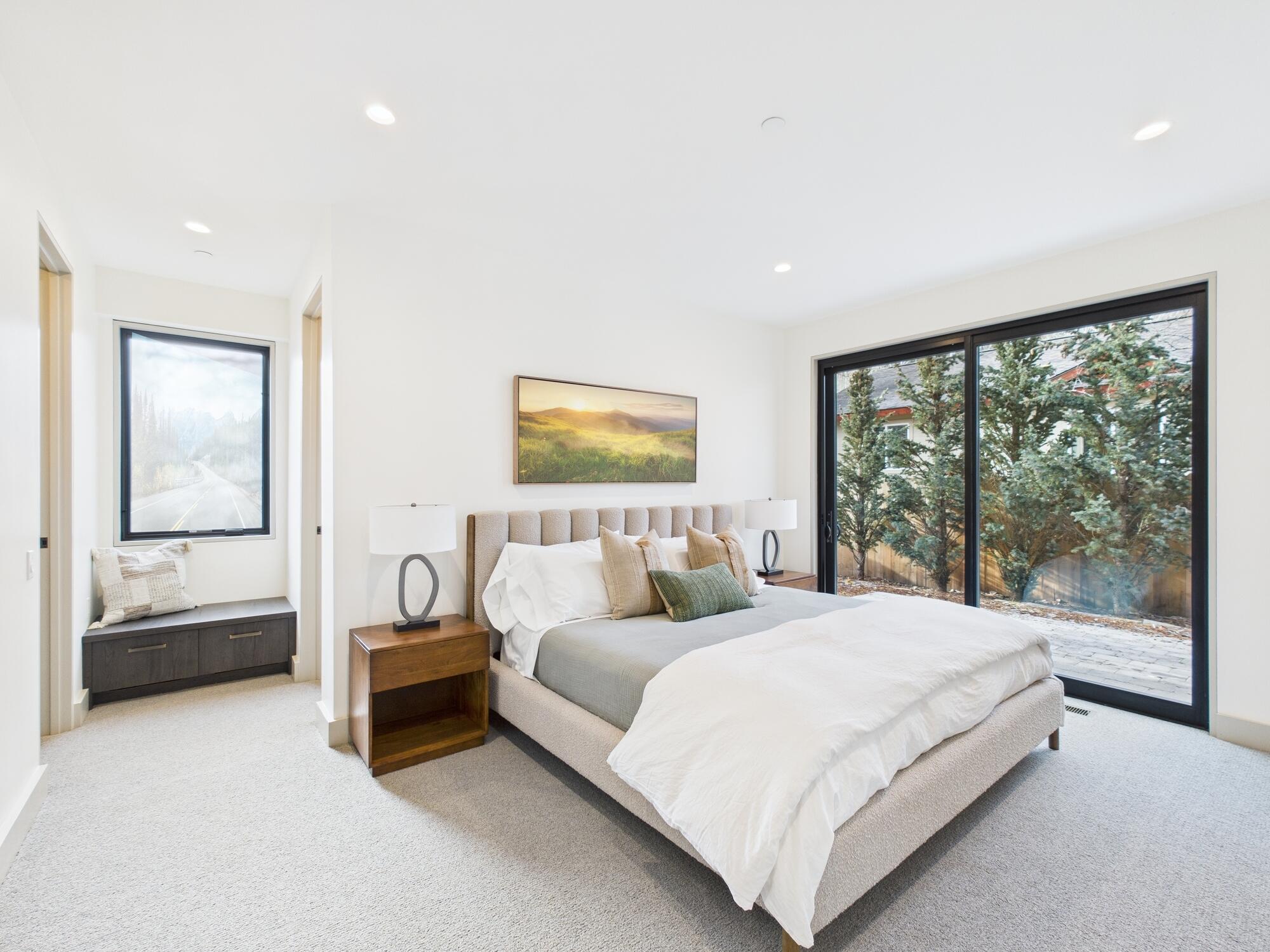 Lower level bedroom