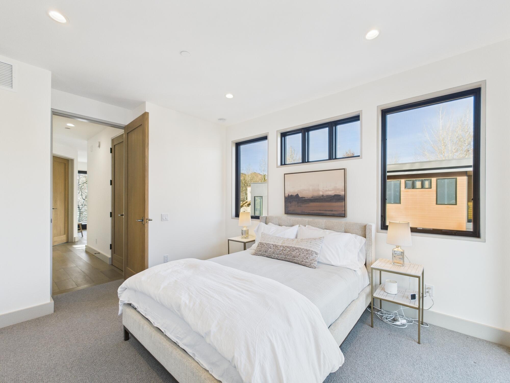 Upper level guest bedroom