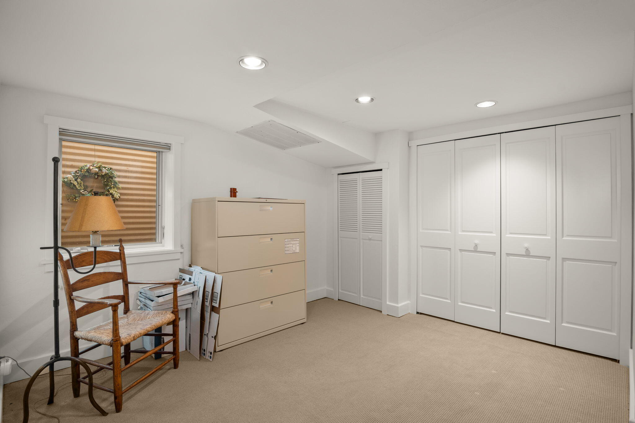 Lower level office or gym