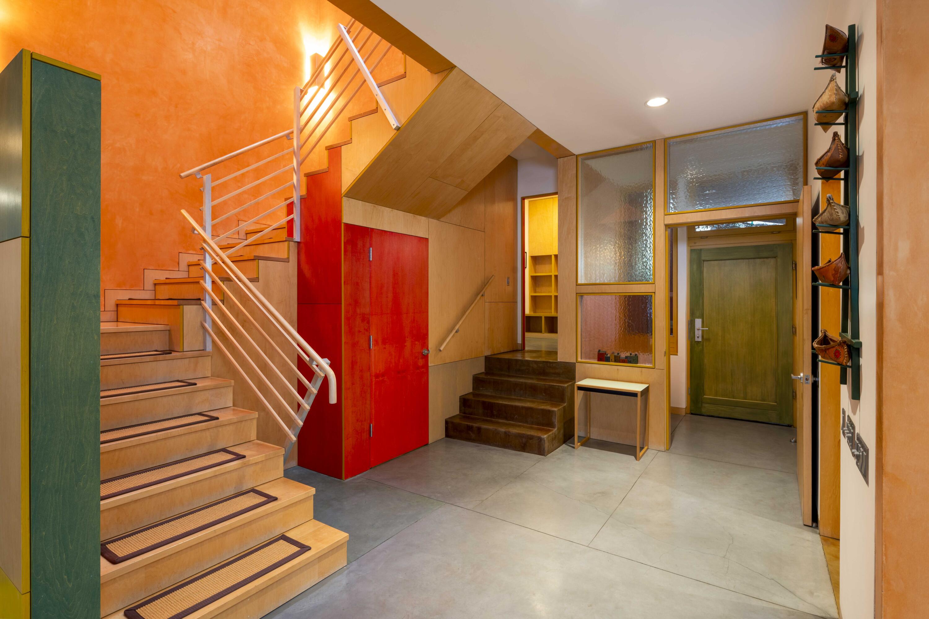 Heated concrete flooring