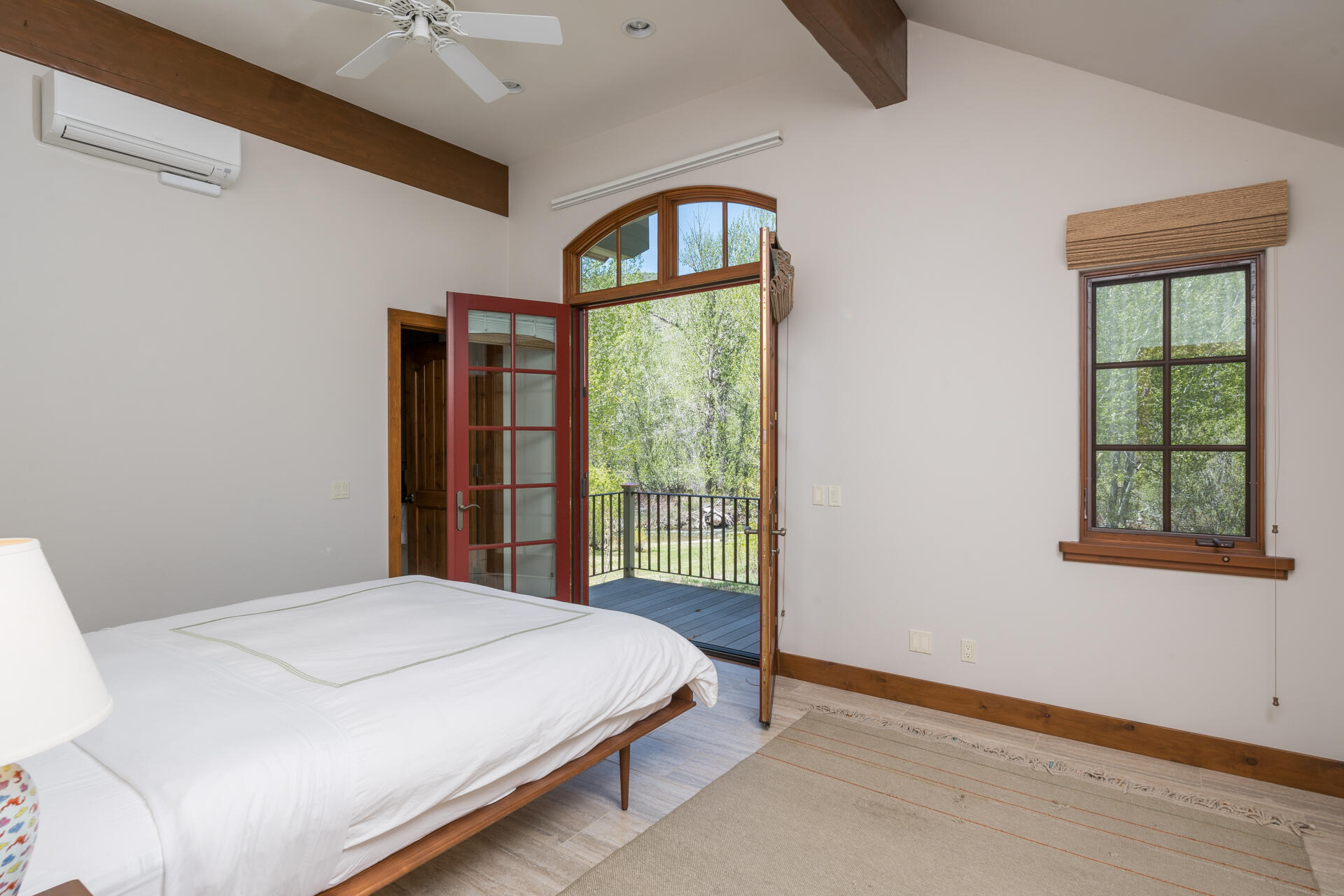 Guest Apartment Bedroom with balcony
