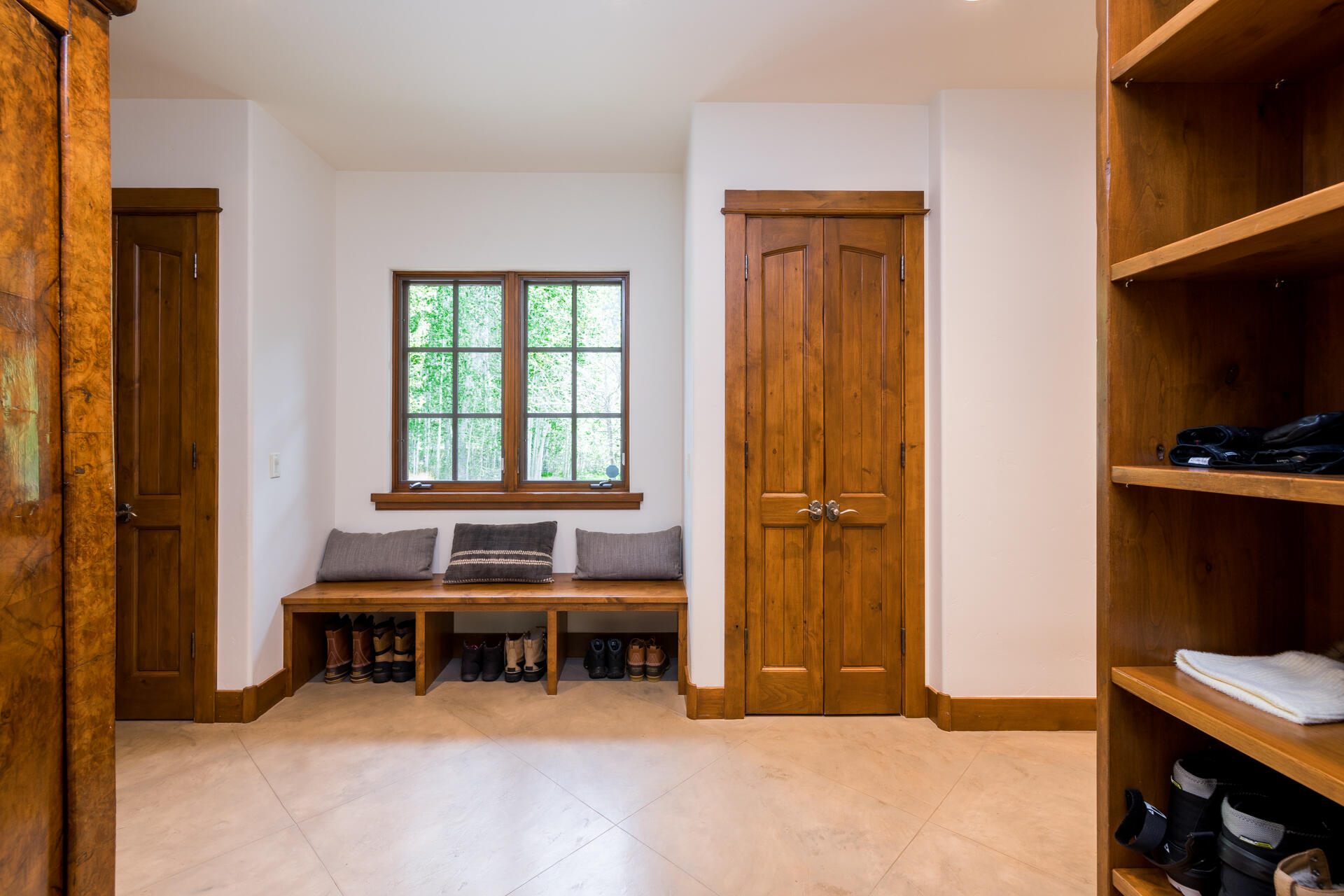 Mud room storage