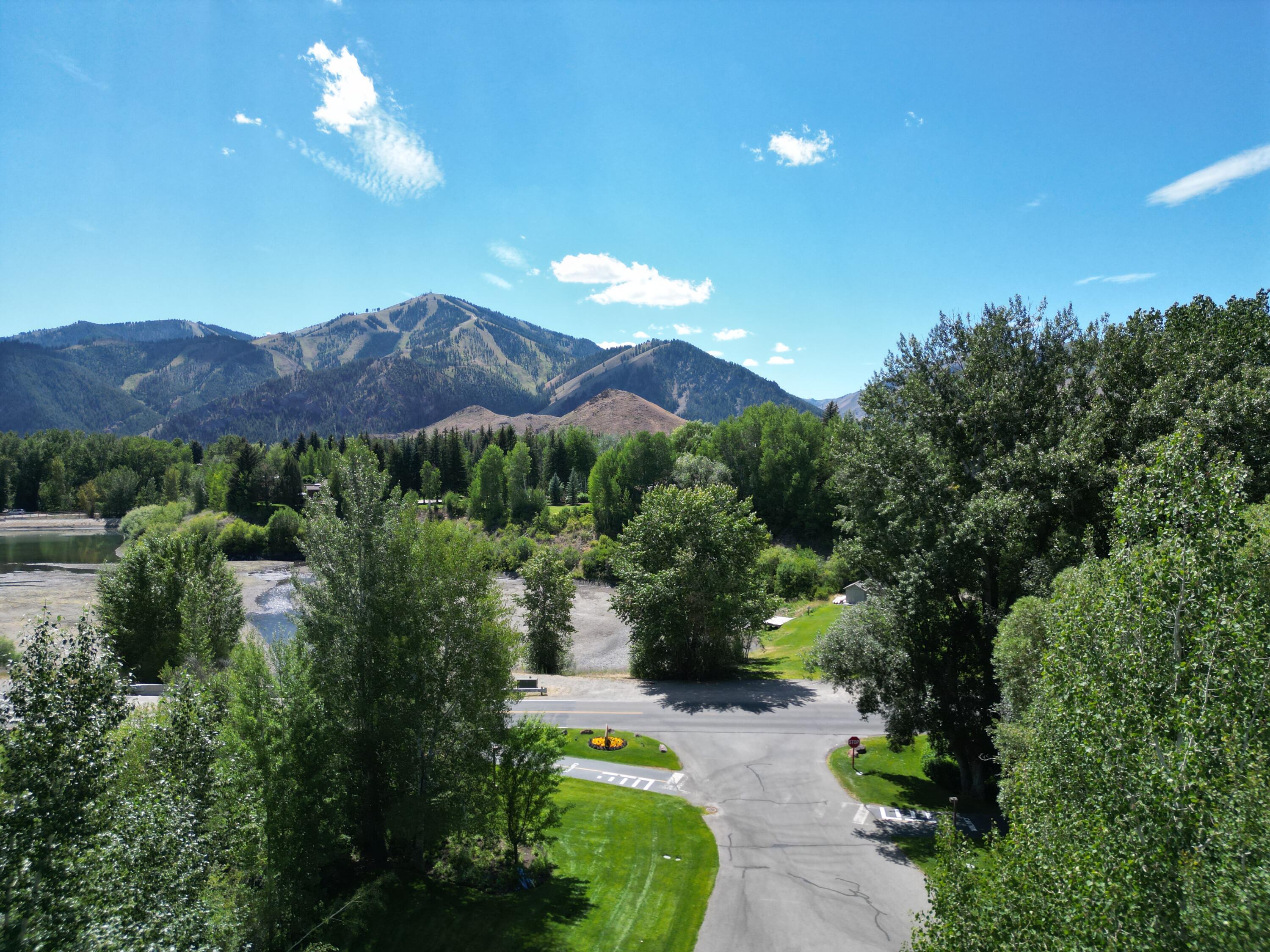Views of Baldy and the Lake