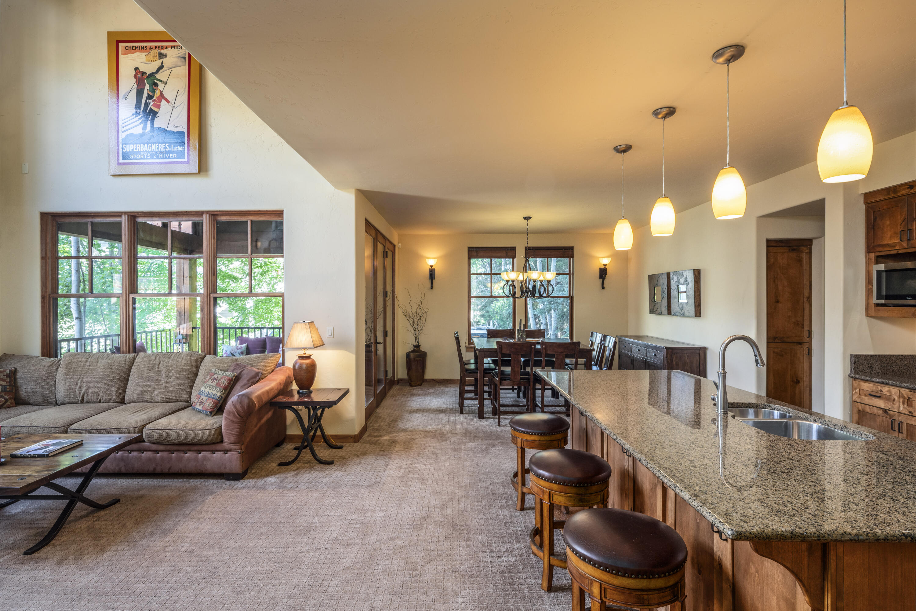 Living Room and Kitchen