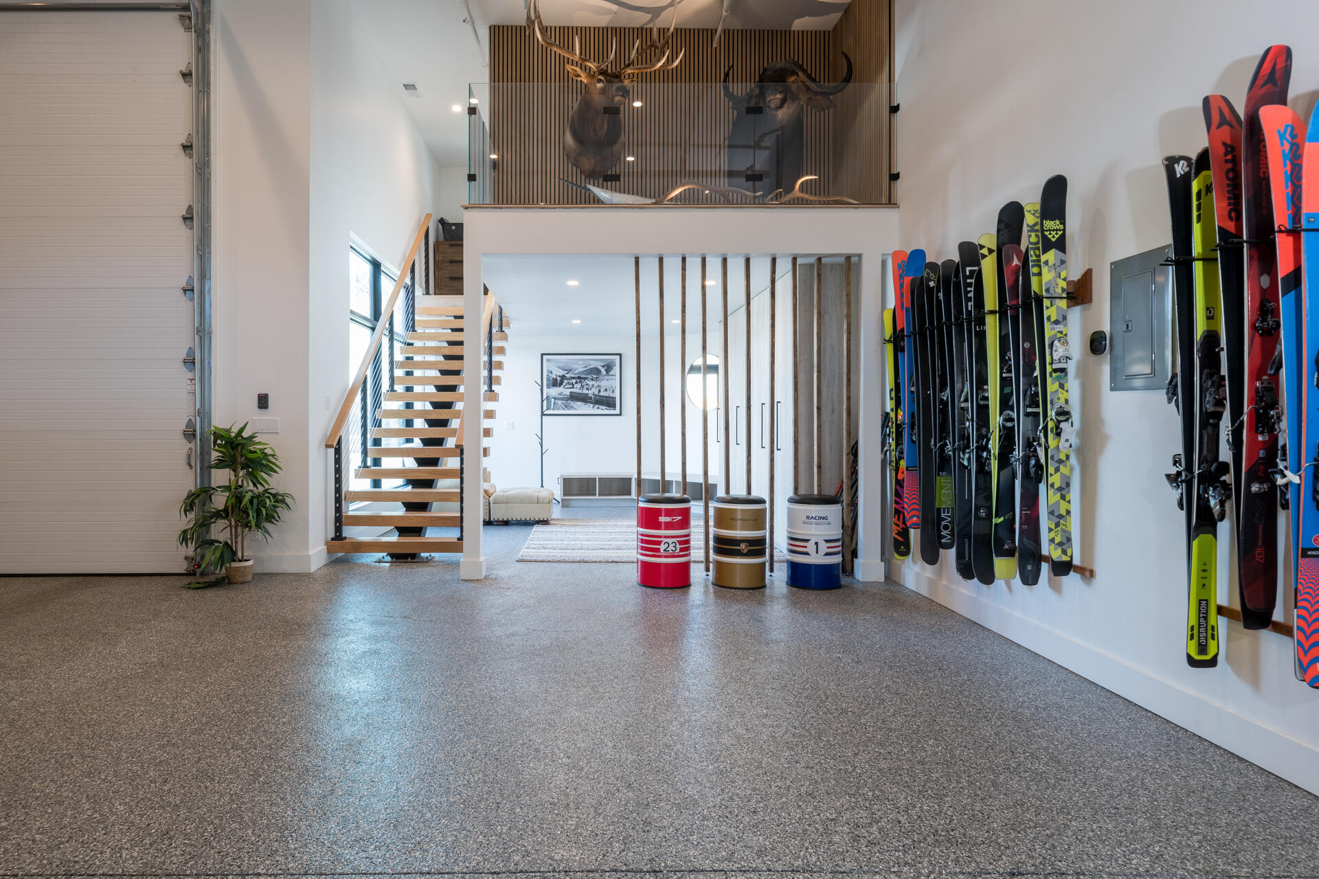Ski storage