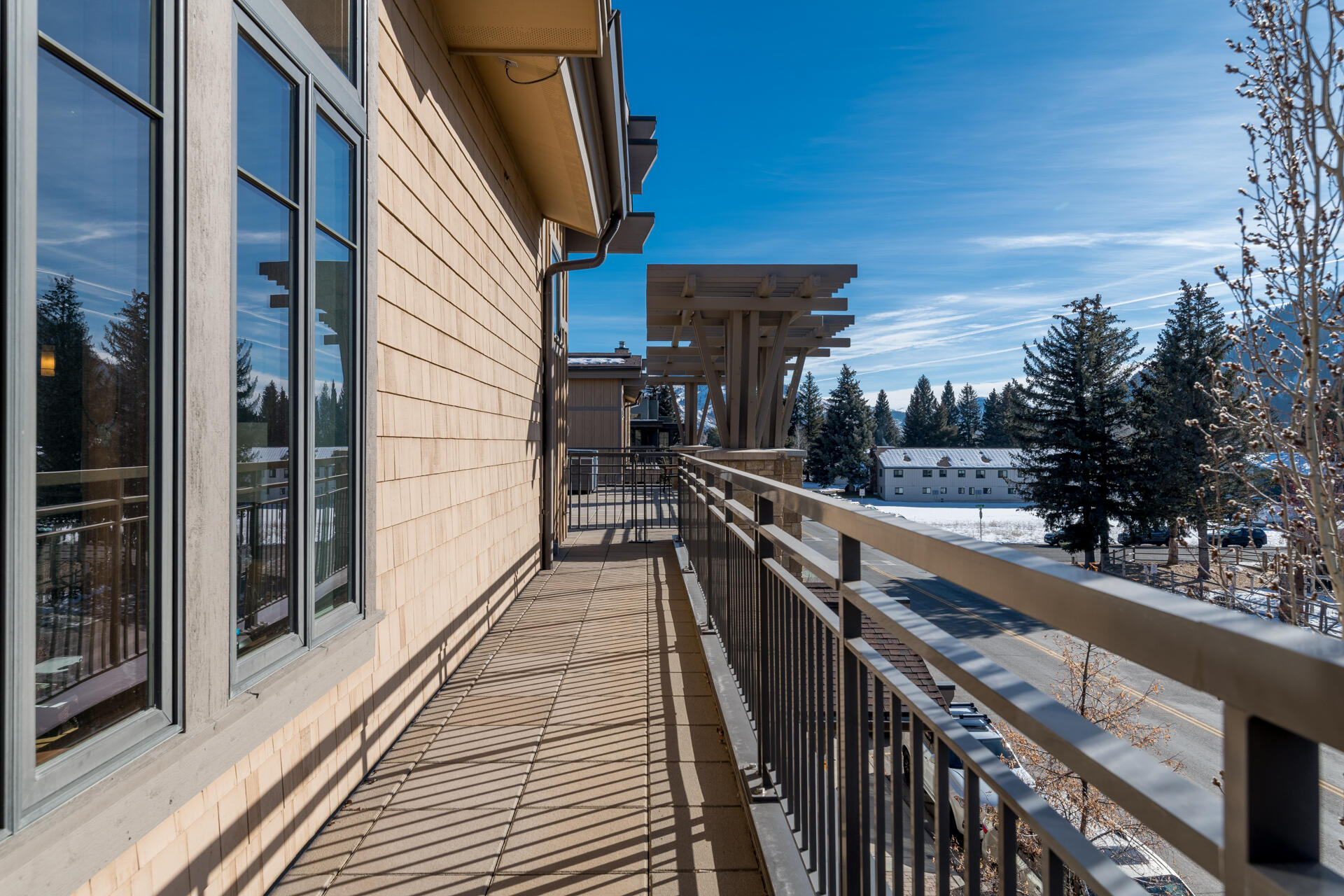 Deck facing Bald Mountain