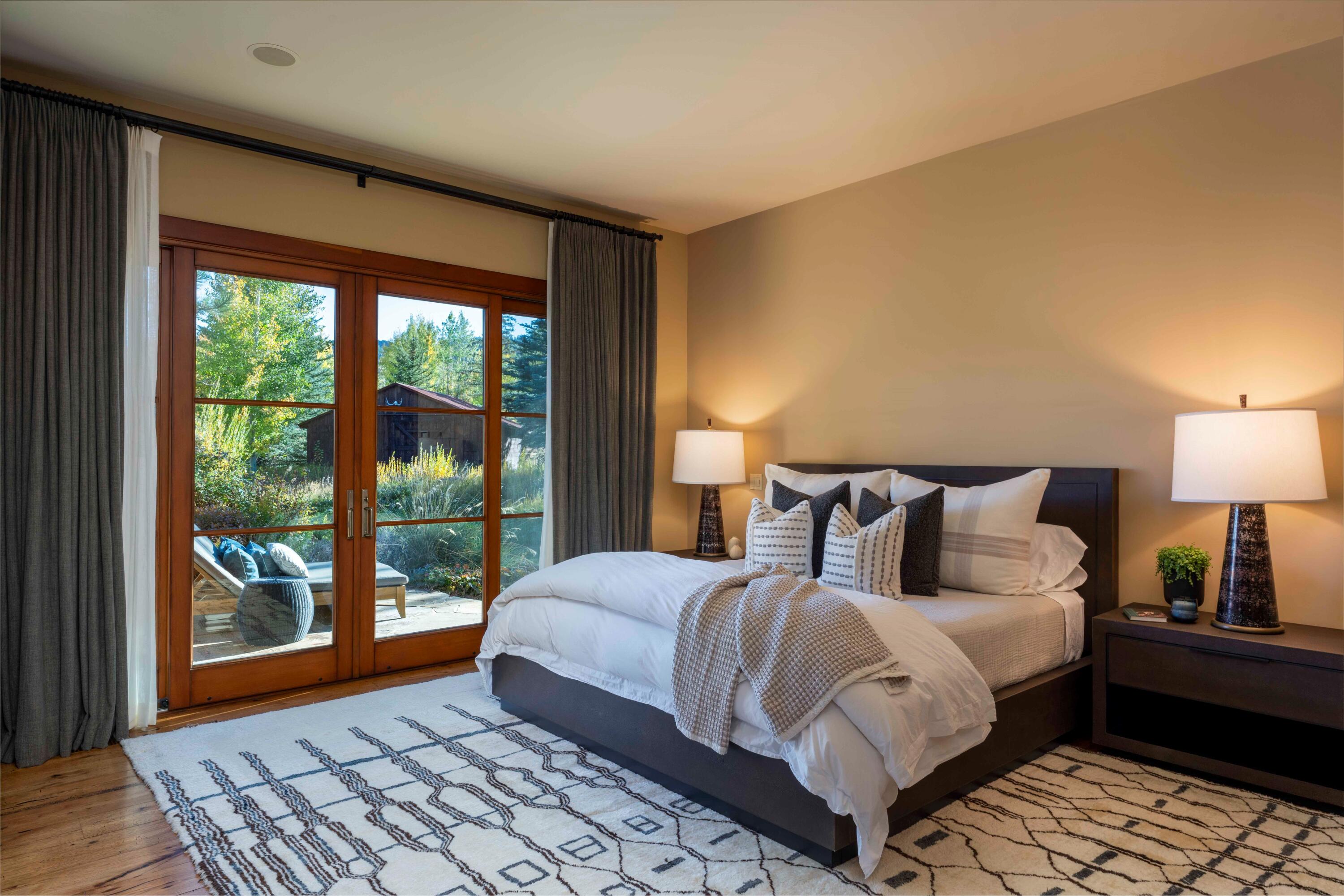 primary bedroom with views