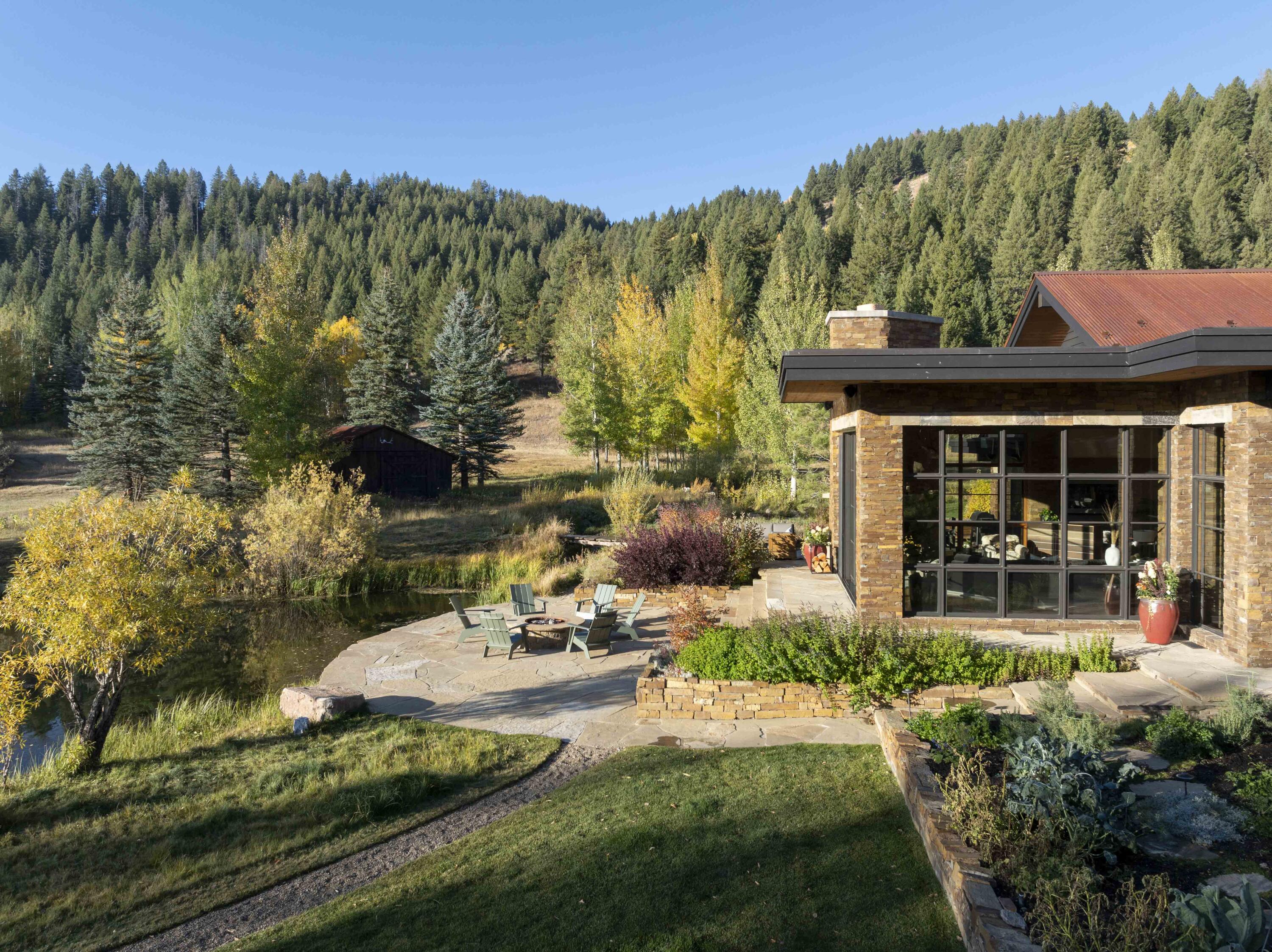 Organic veggie gardens