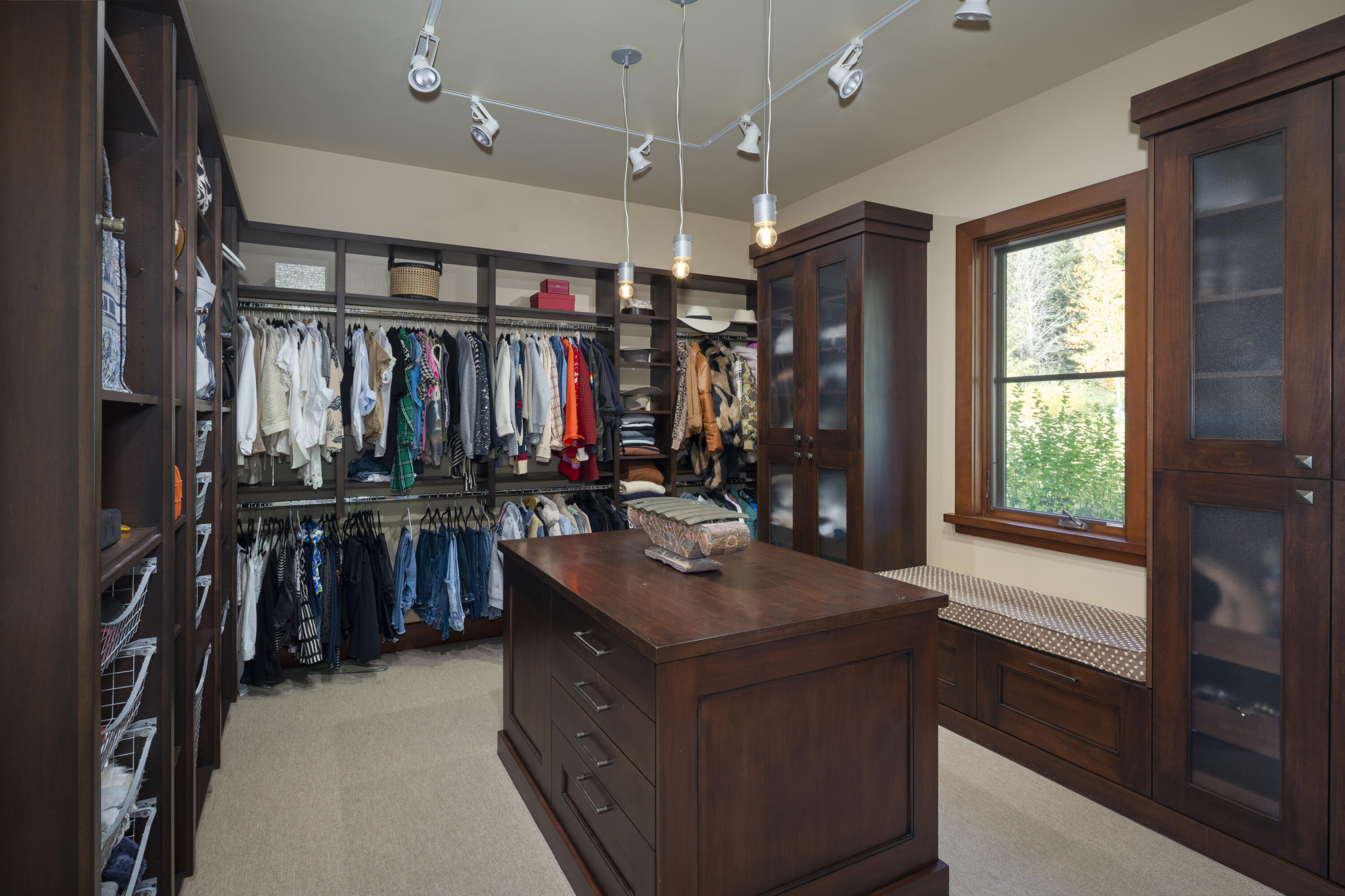 large primary closets