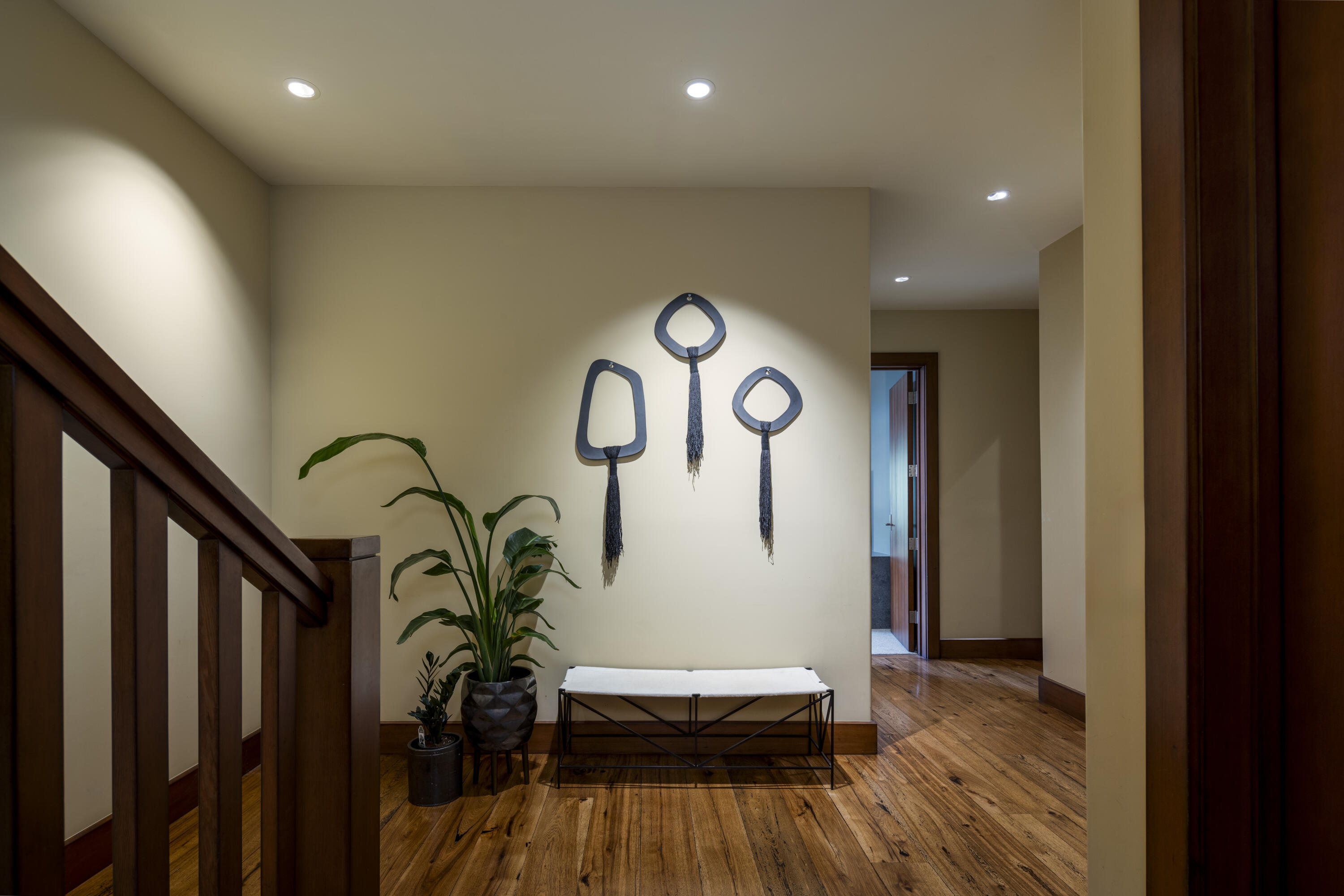 3 guest bedrooms in this wing