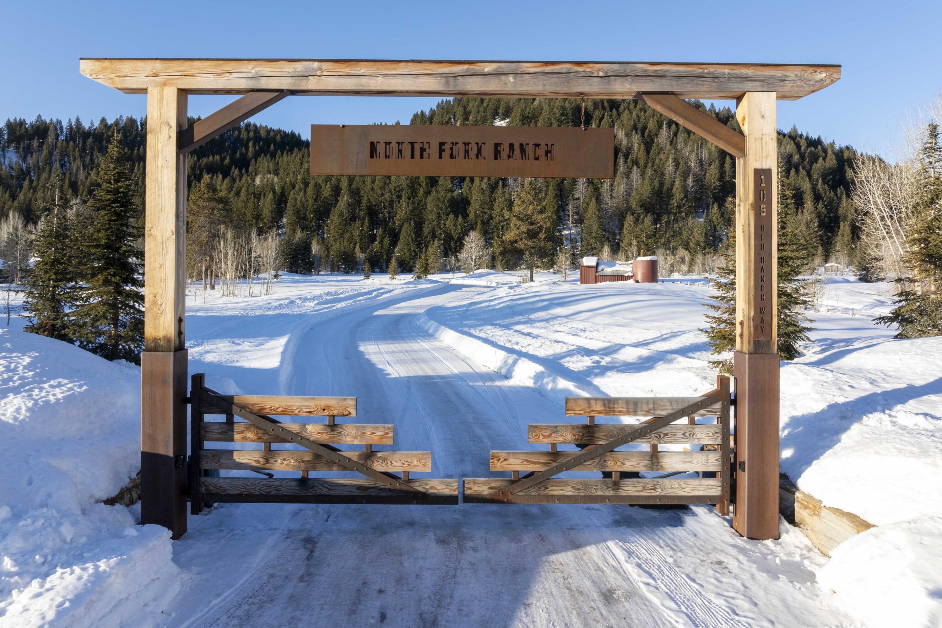 North Fork Ranch - Winter 2025 Aerial -