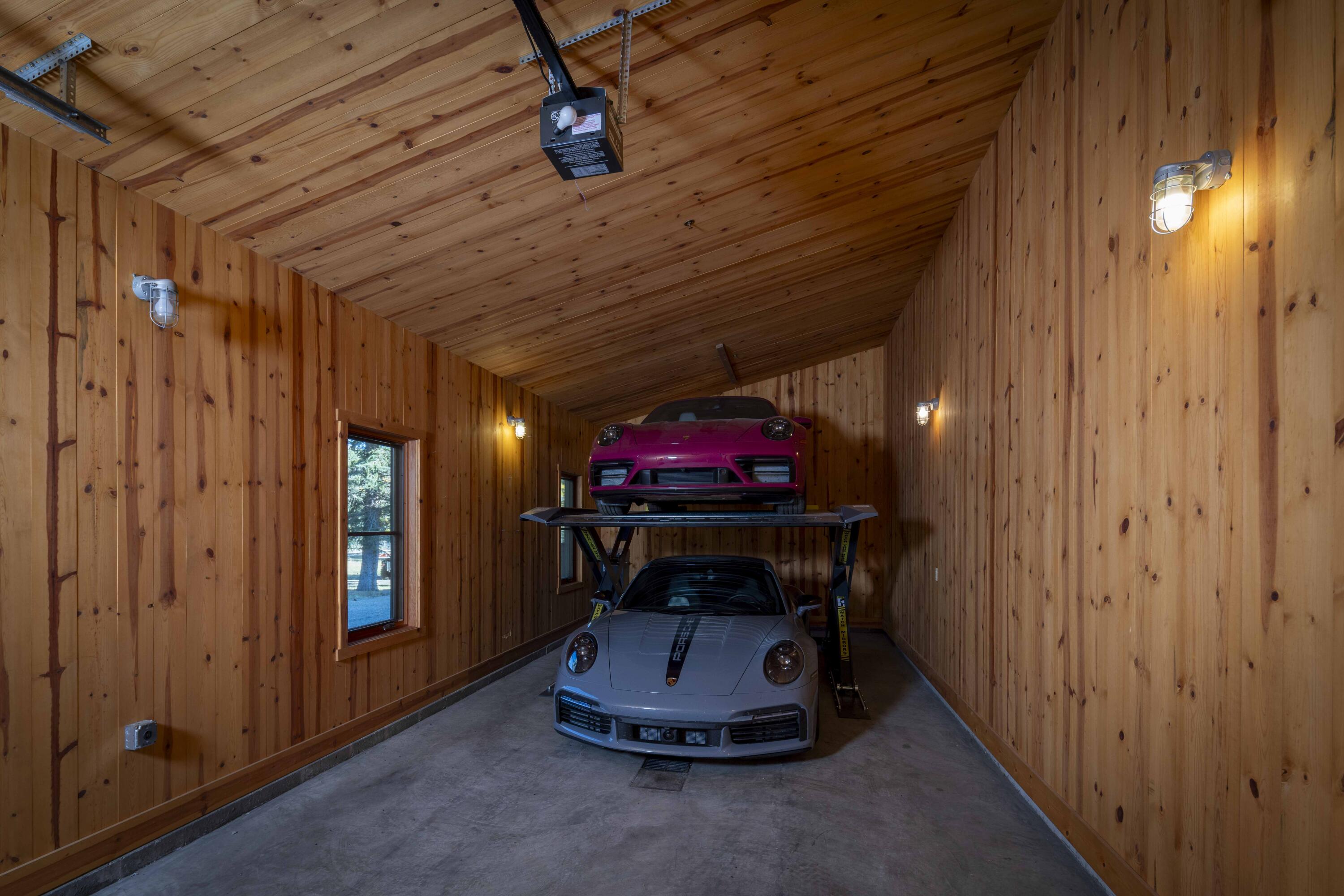 Plenty of room for cars