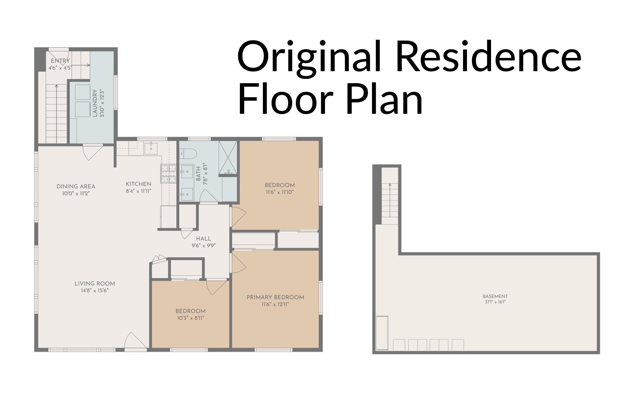 La Fam Original Residence Floor Plan for