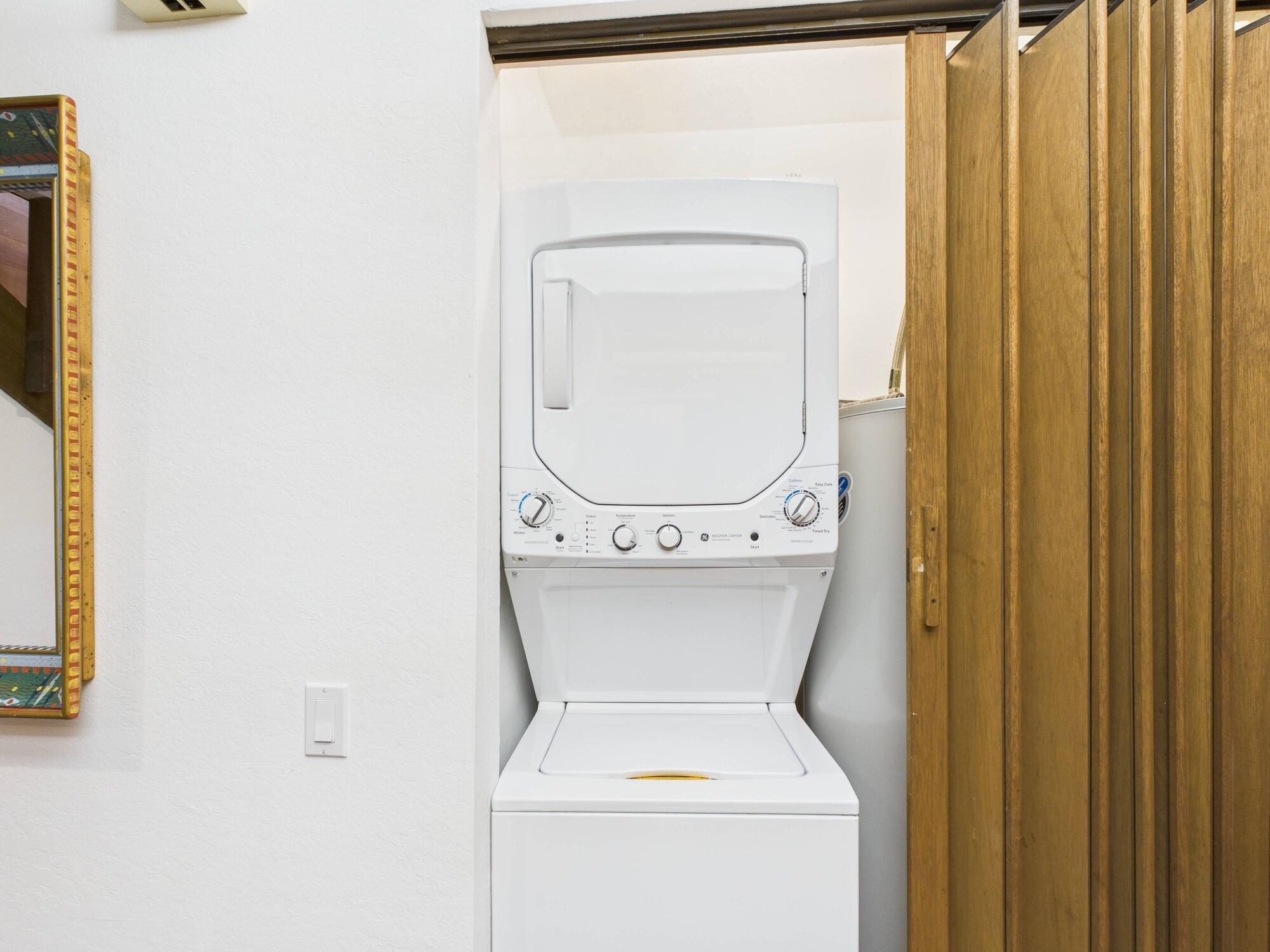 In unit washer/dryer