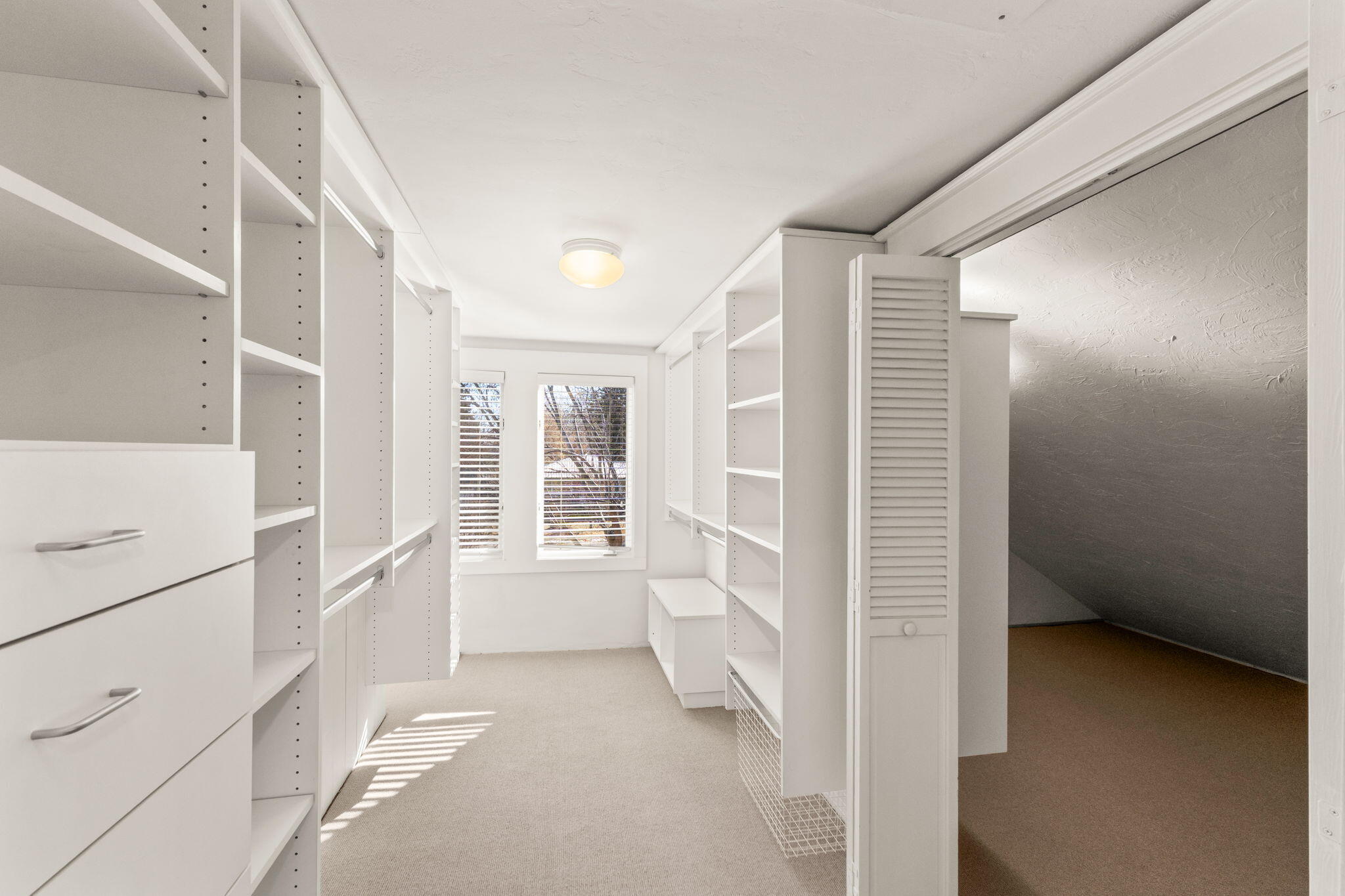 Large Primary Walk-In Closet