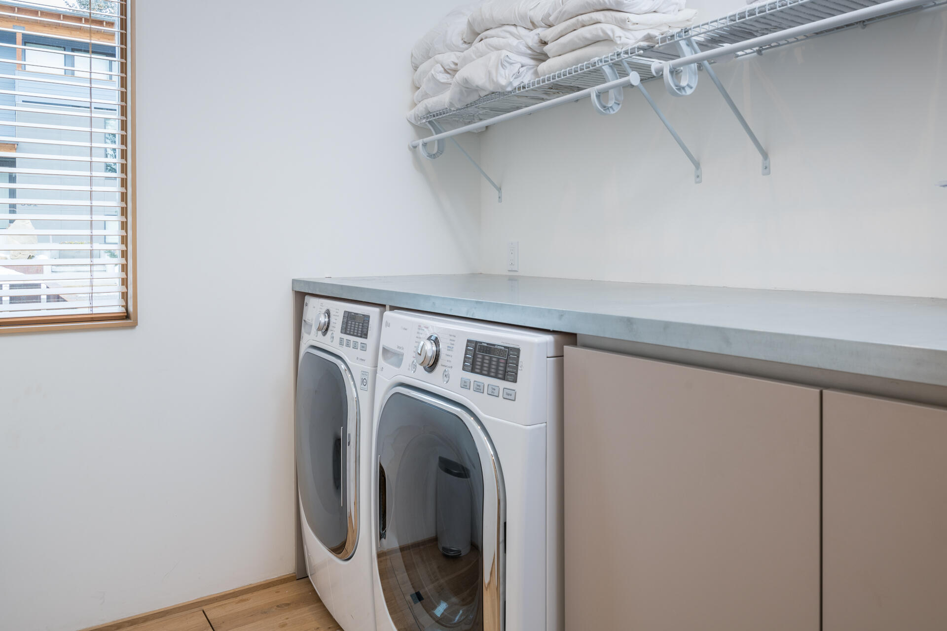 Lower Level Laundry room