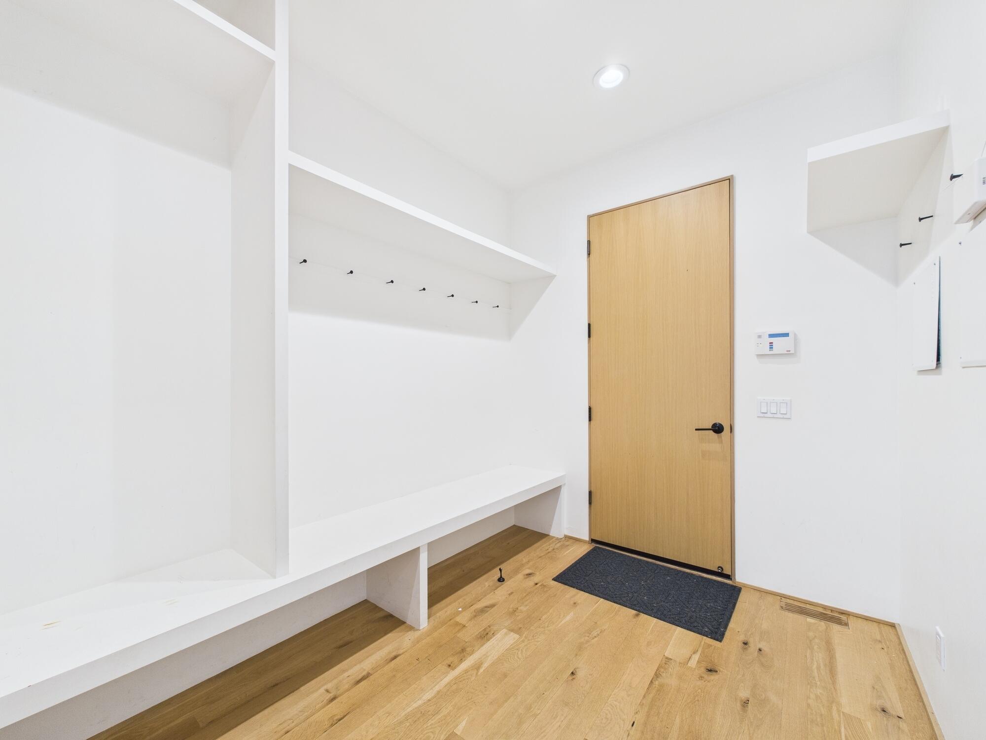 Mud Room Off Garage Entry