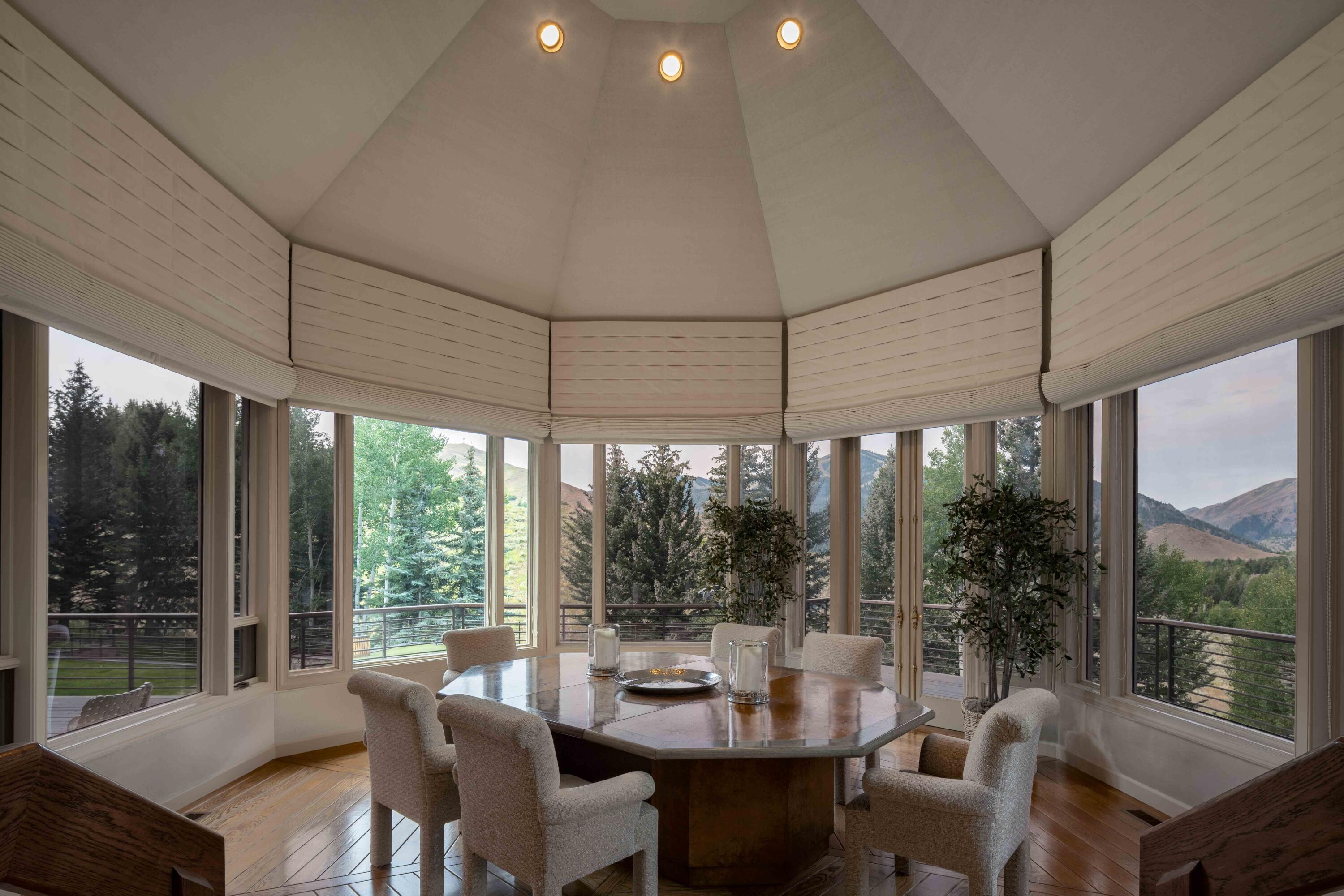 Dramatic Dining Room