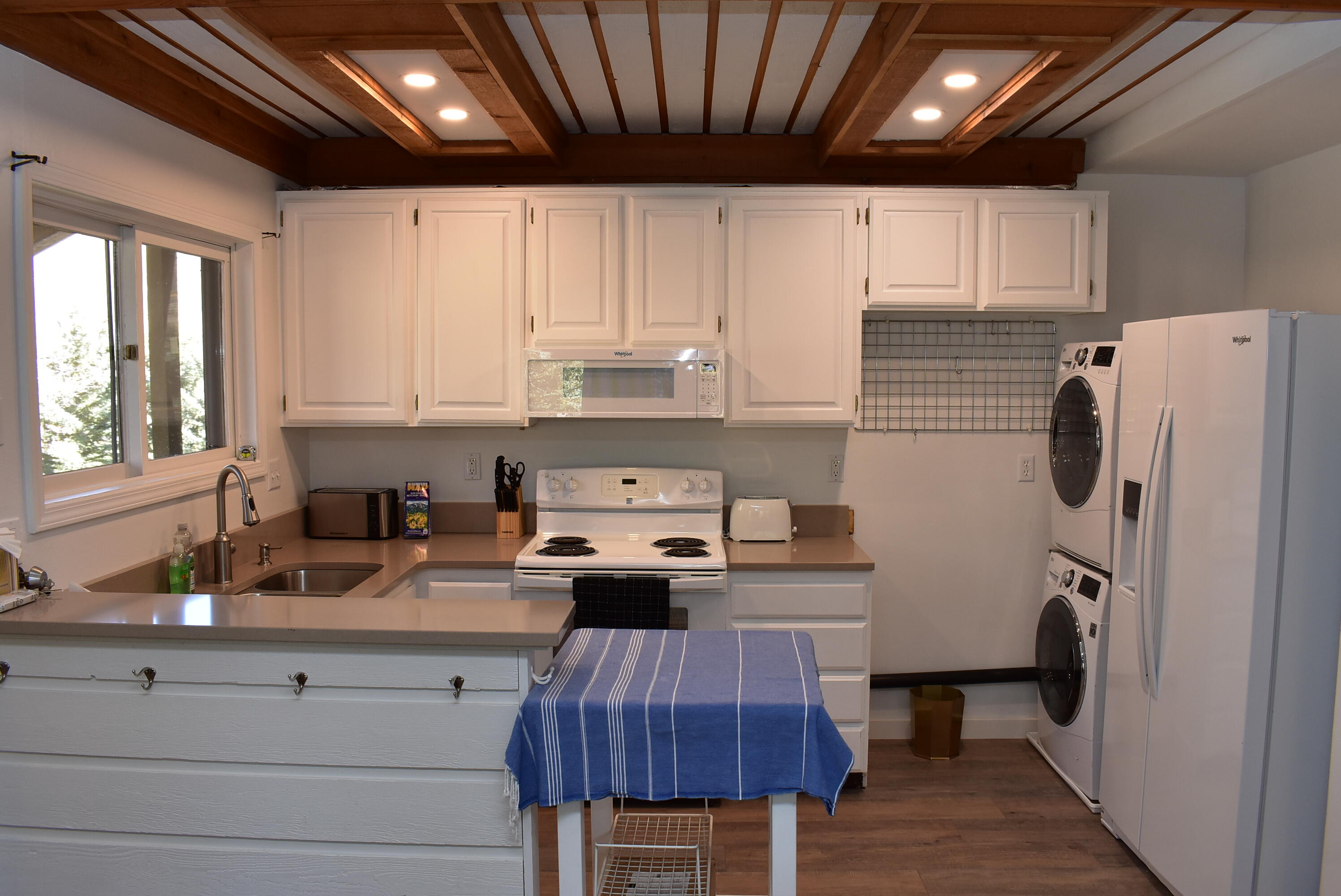 Kitchen from the living space