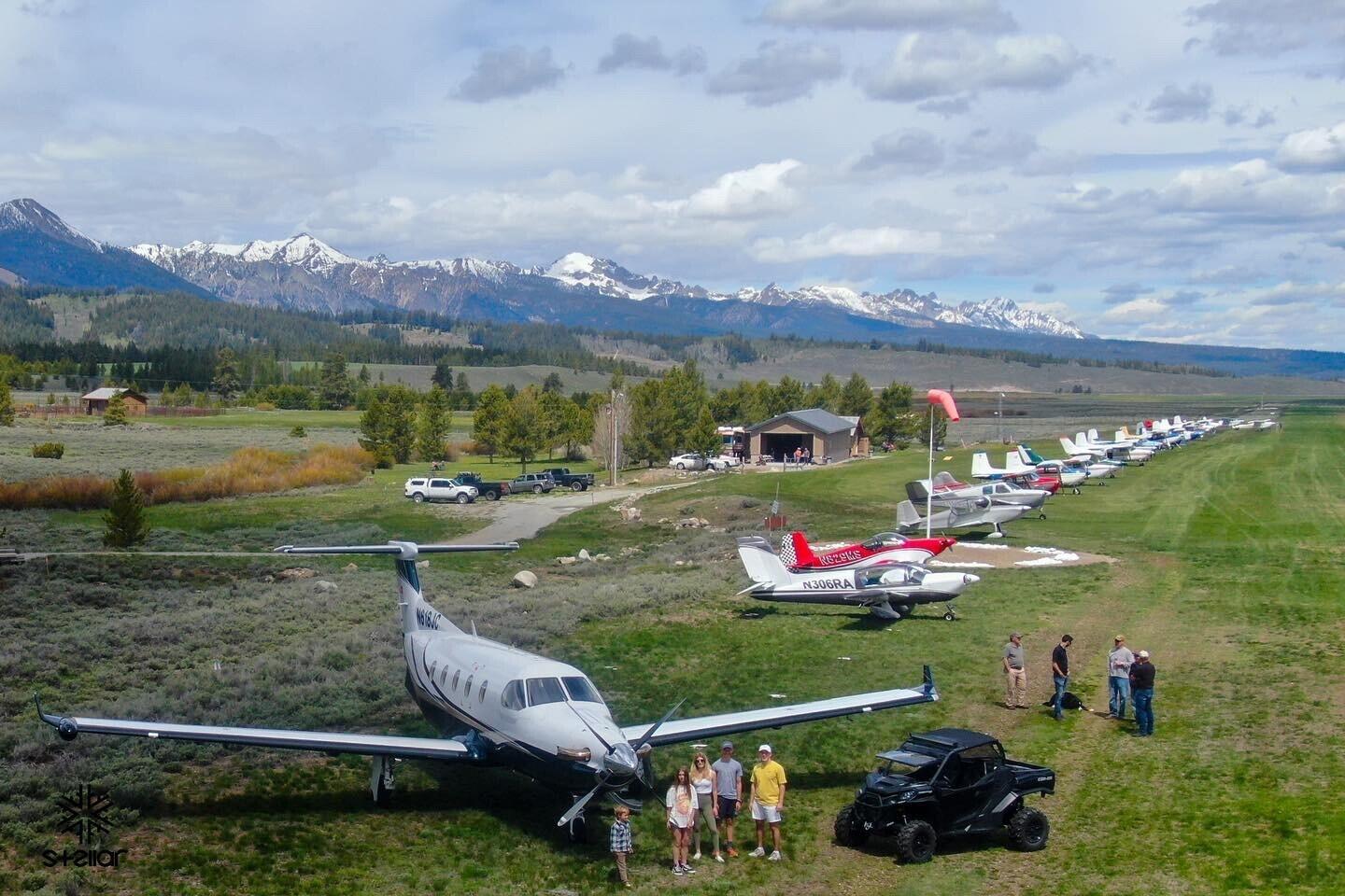 Fly your plane into Smiley Creek