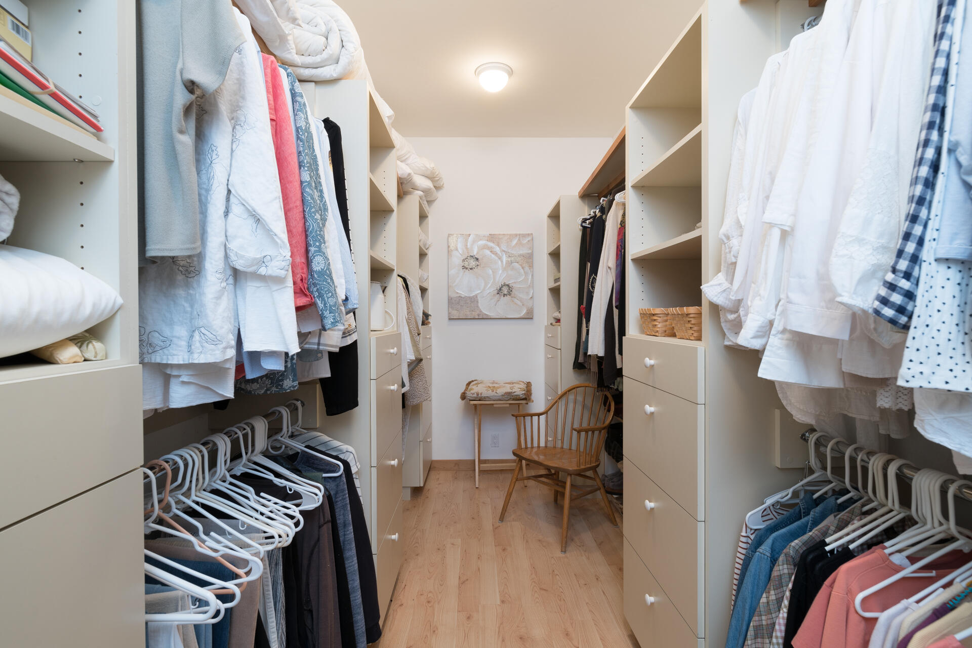 Large walk in Closet