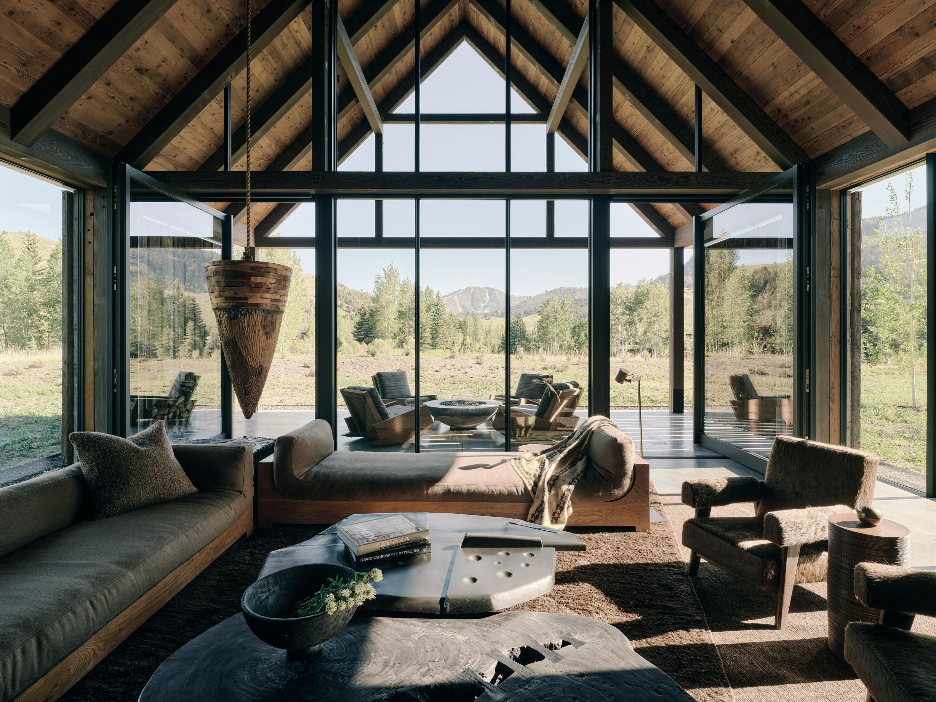 Great Room with views of Baldy