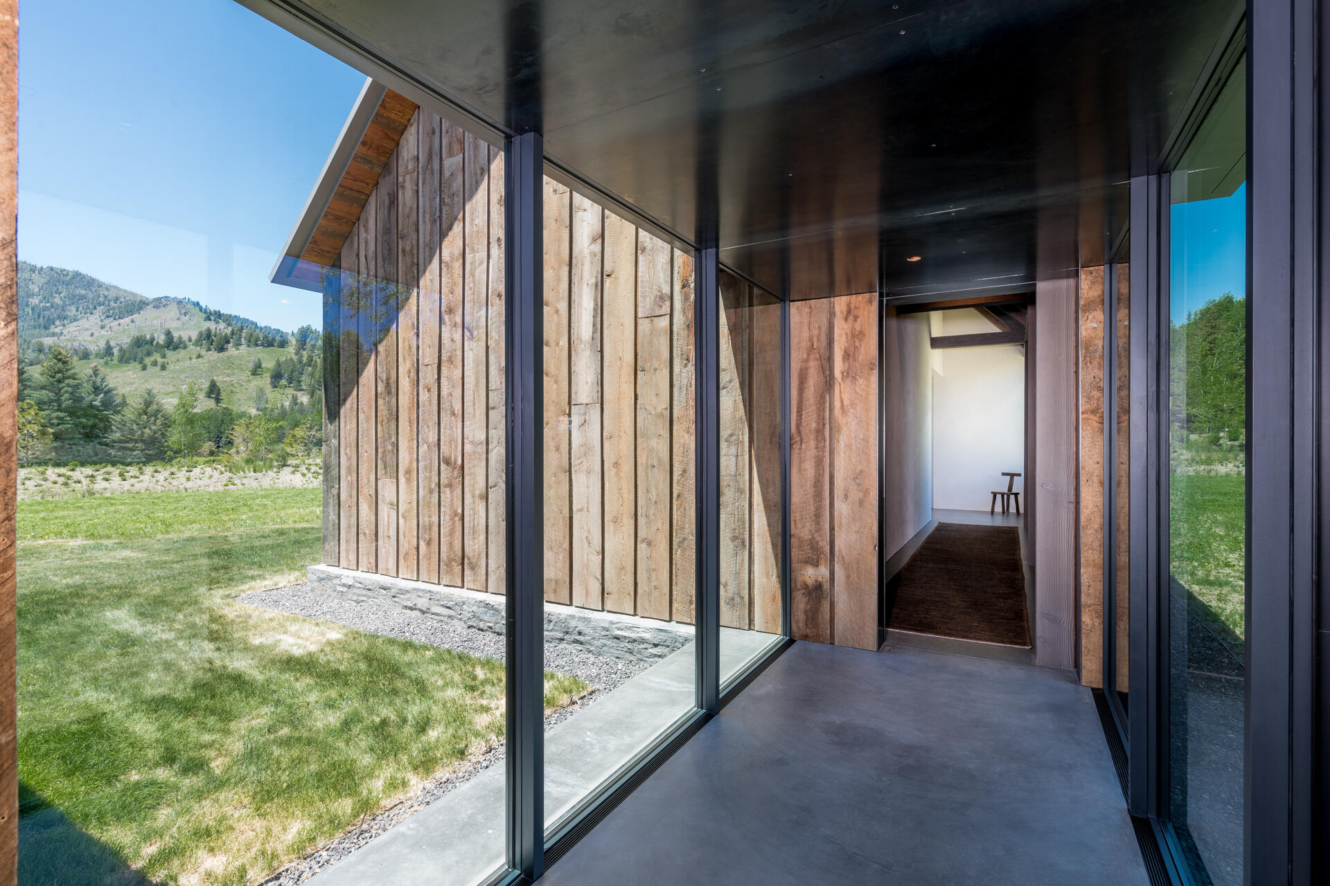 Breezeway to Bedroom Barn