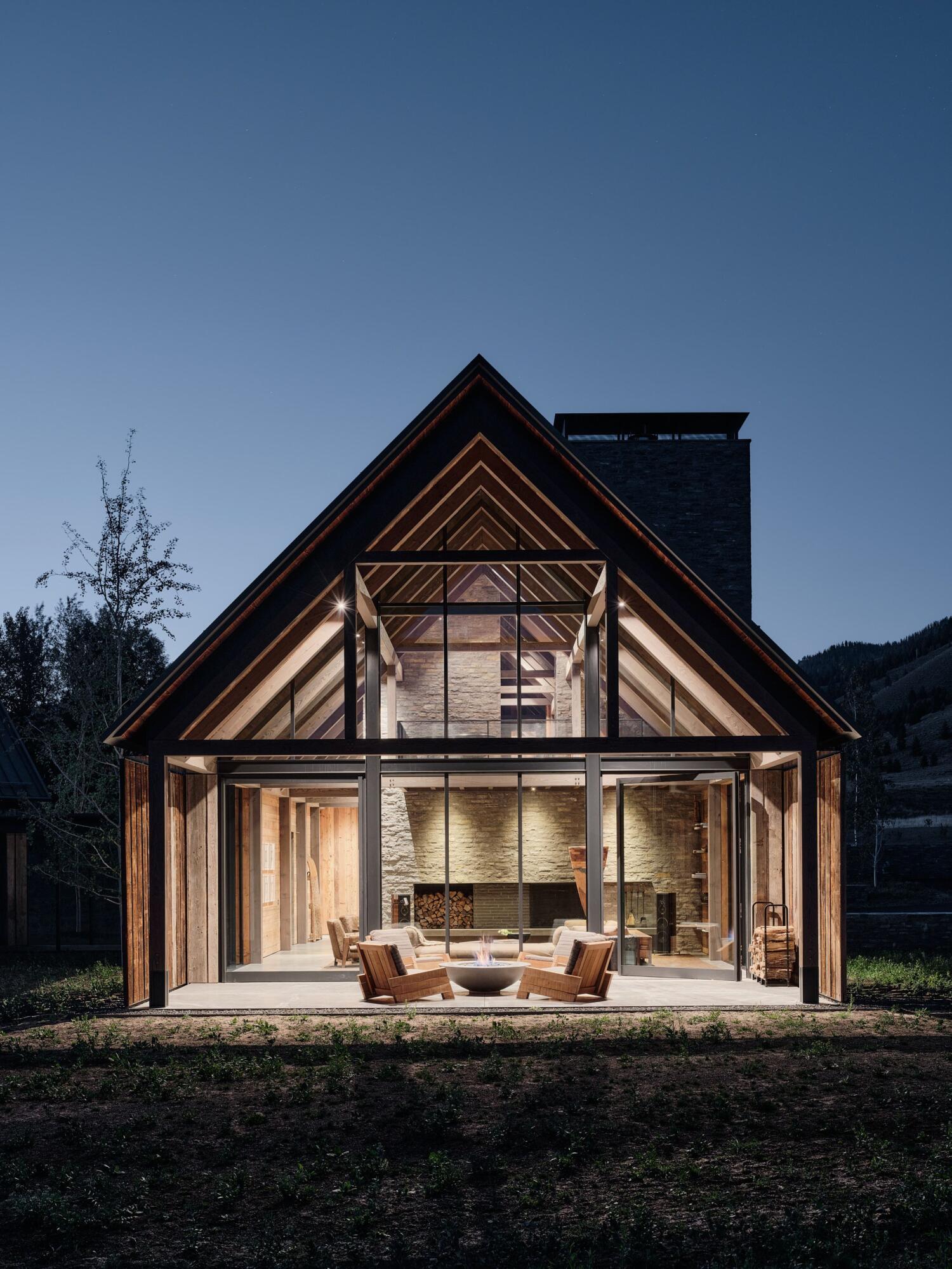 Exterior at Twilight